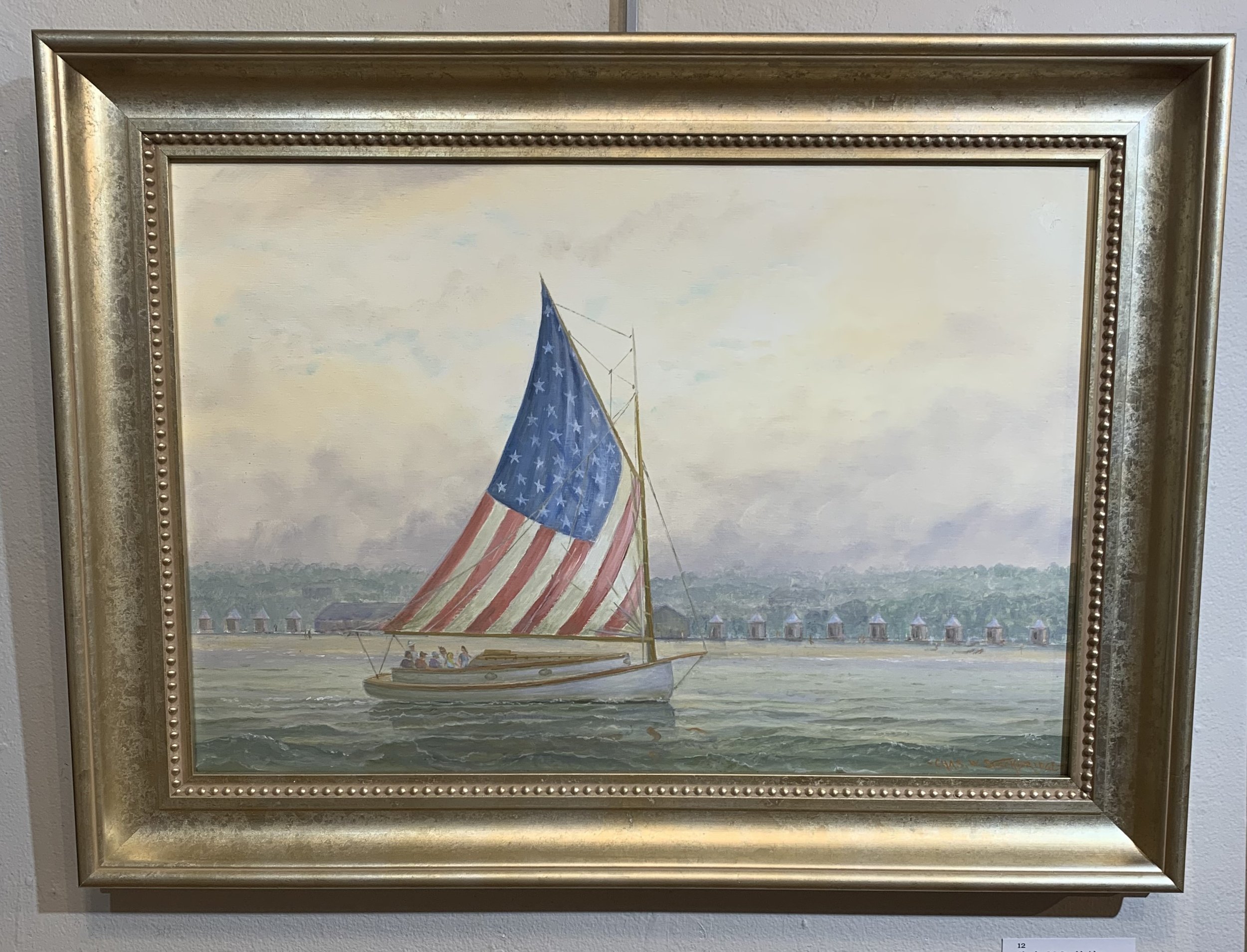 Charles W.	Stockbridge-	The Tigress of Edgartown,	Oil	 $1,200 