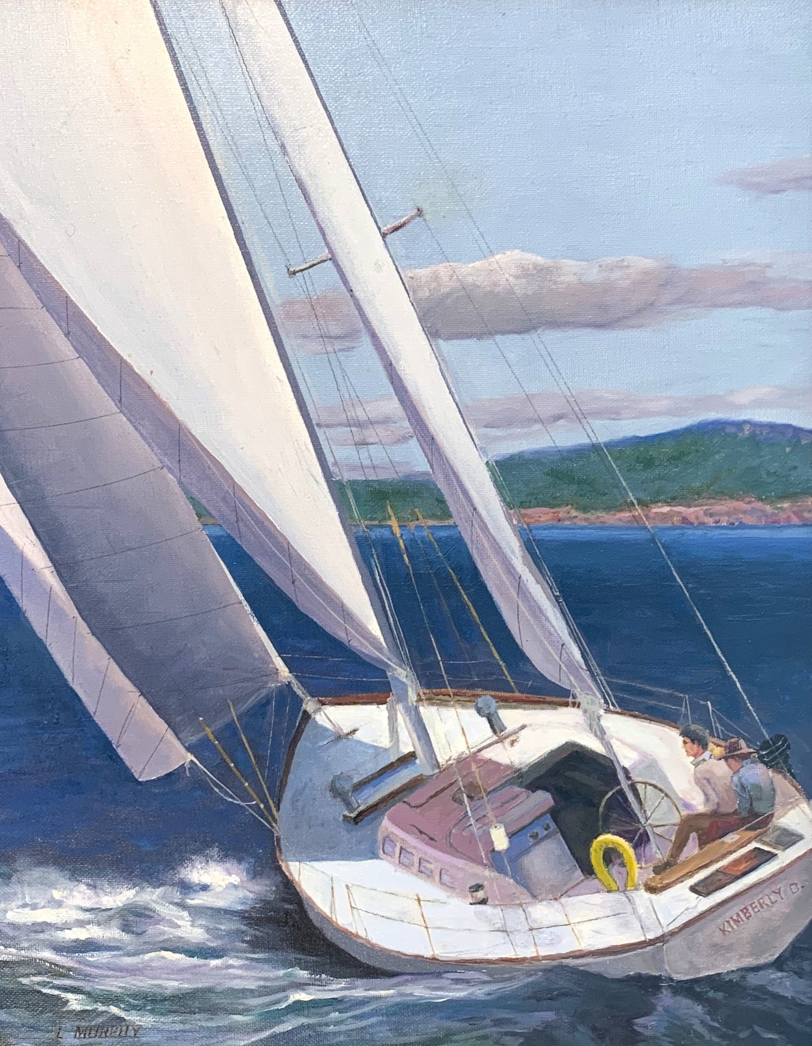 Lee	Murphy-	Martha's Vineyard Bound,	Oil	 $1,100 