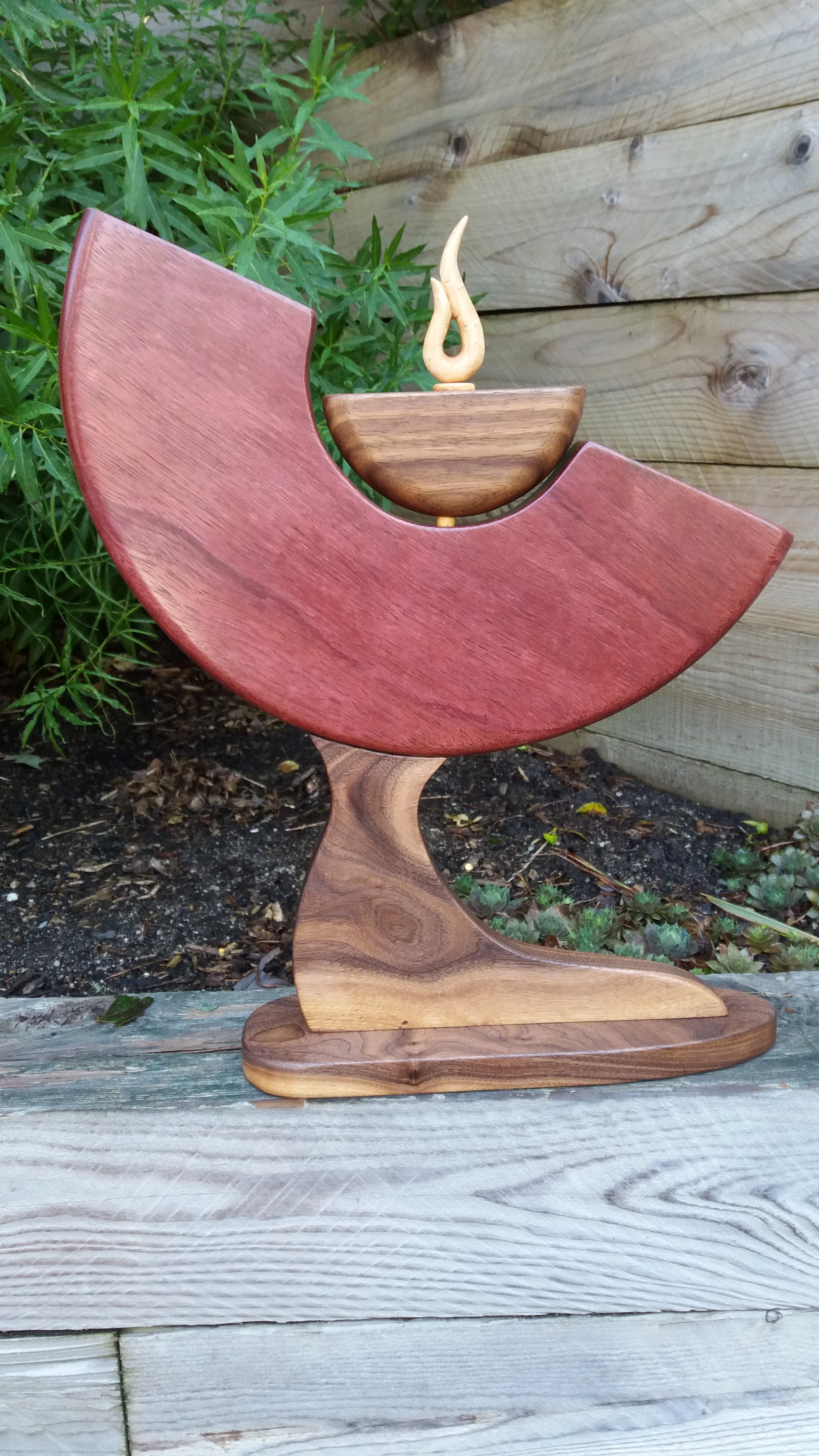 Robert	Richard-	Eternal Flame,	Maple, Blk Walnut & Purple Heart	 $1,000 