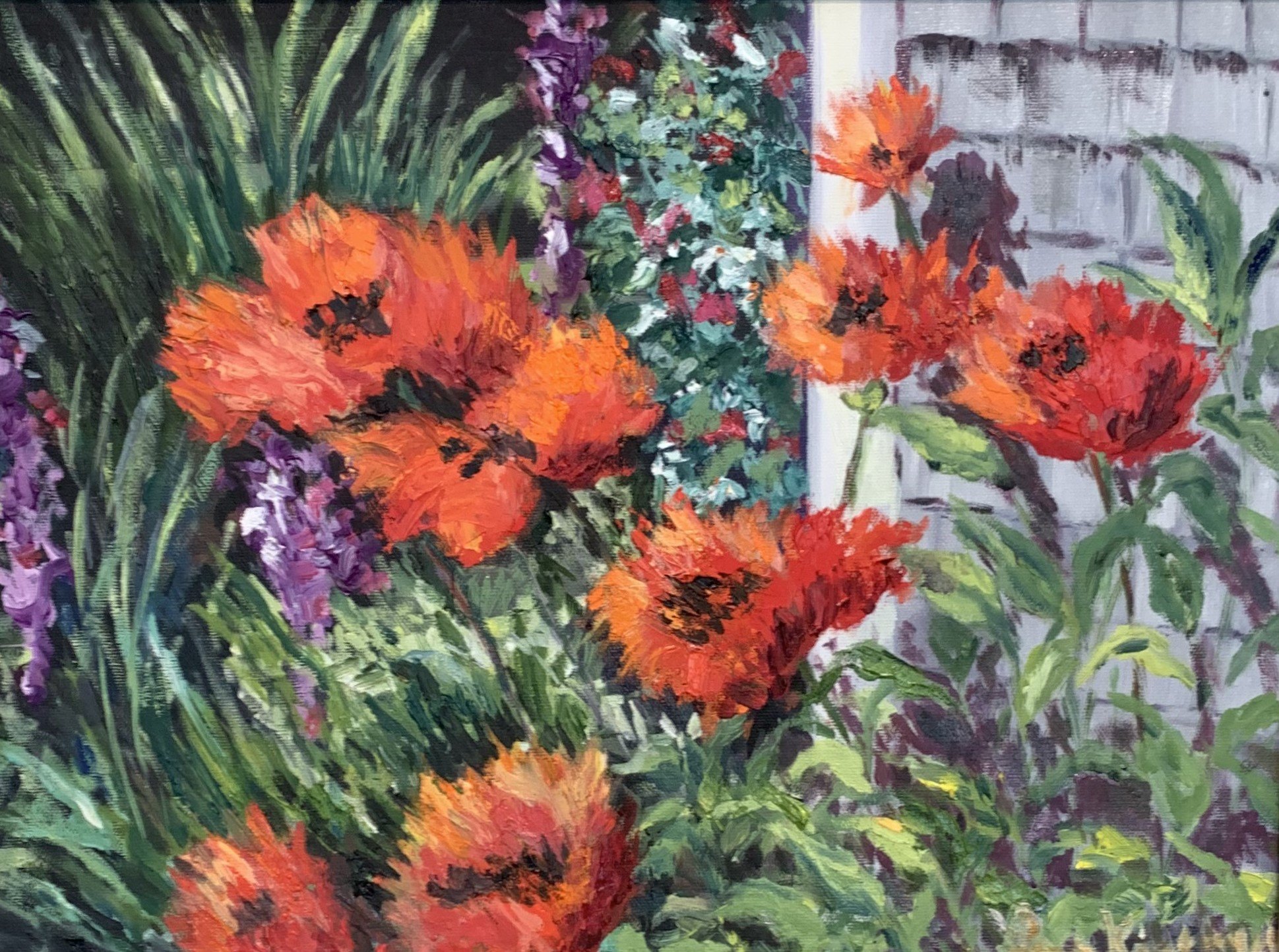 Lona	Kissinger-	Poppies in Bloom,	Oil	 $650 