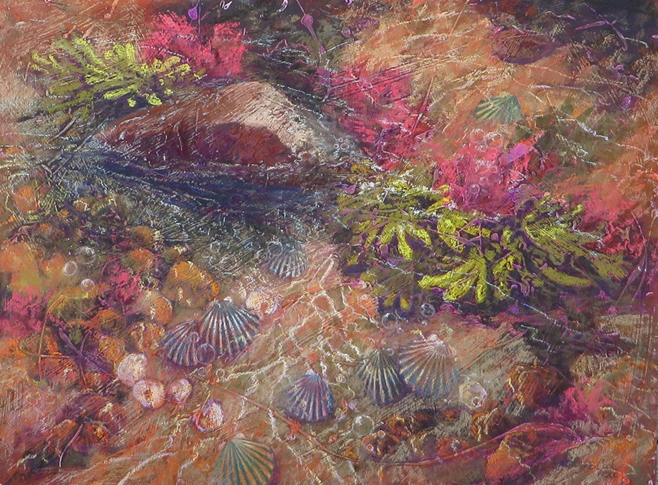 Betsy	Payne Cook-	Keep Searching,	Pastel	 $1,800 