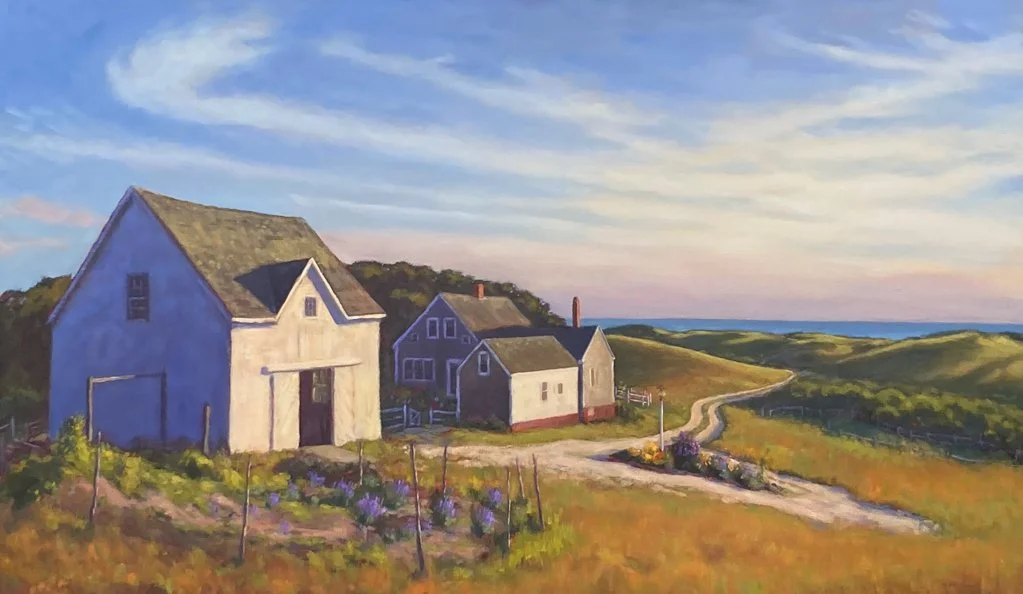 Steve	Kennedy-	Cape Cod Farm,	Oil	 $10,000 