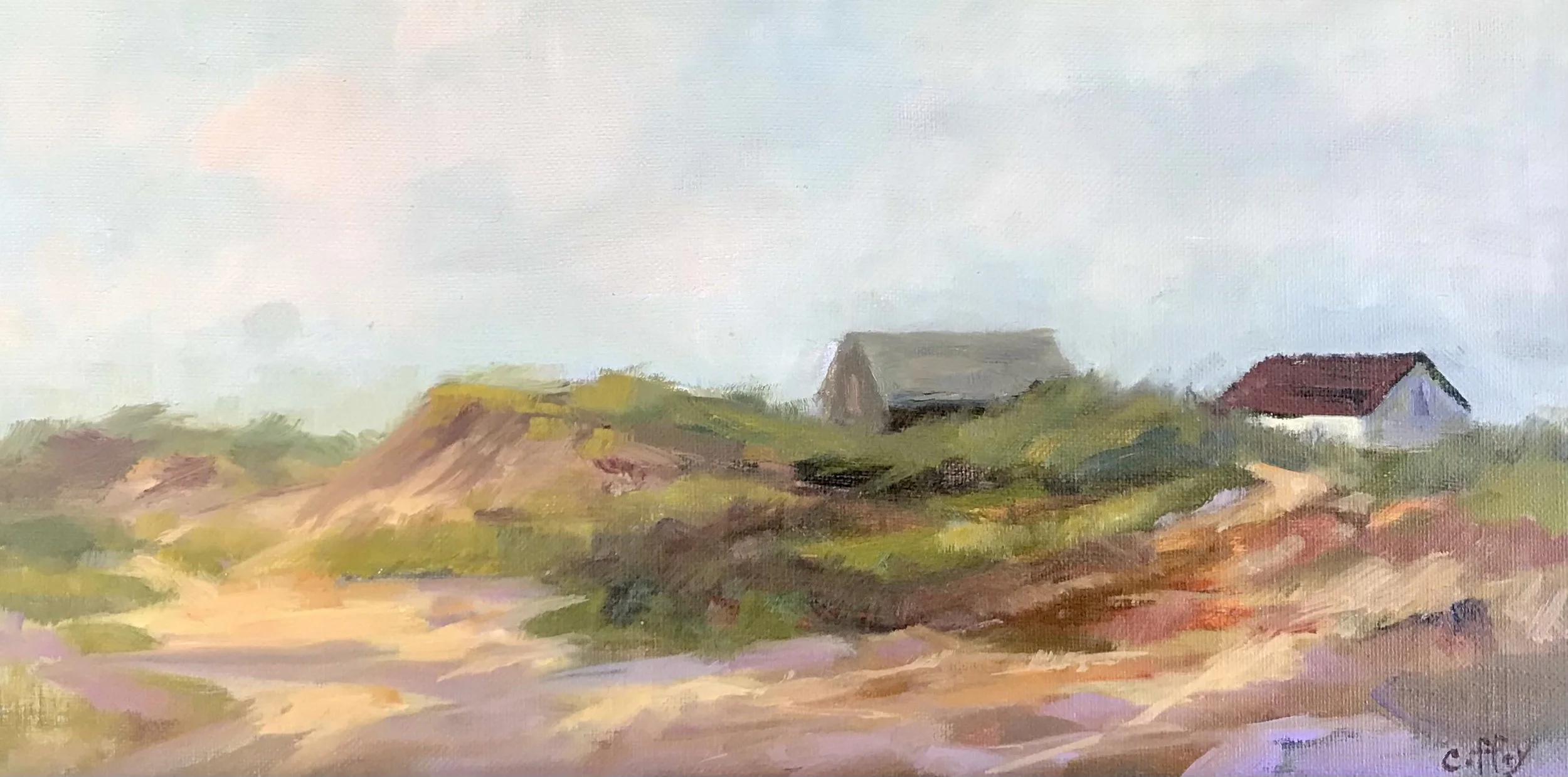 Lyn	Coffey-	Provincetown Dunes,	Oil	 $680 
