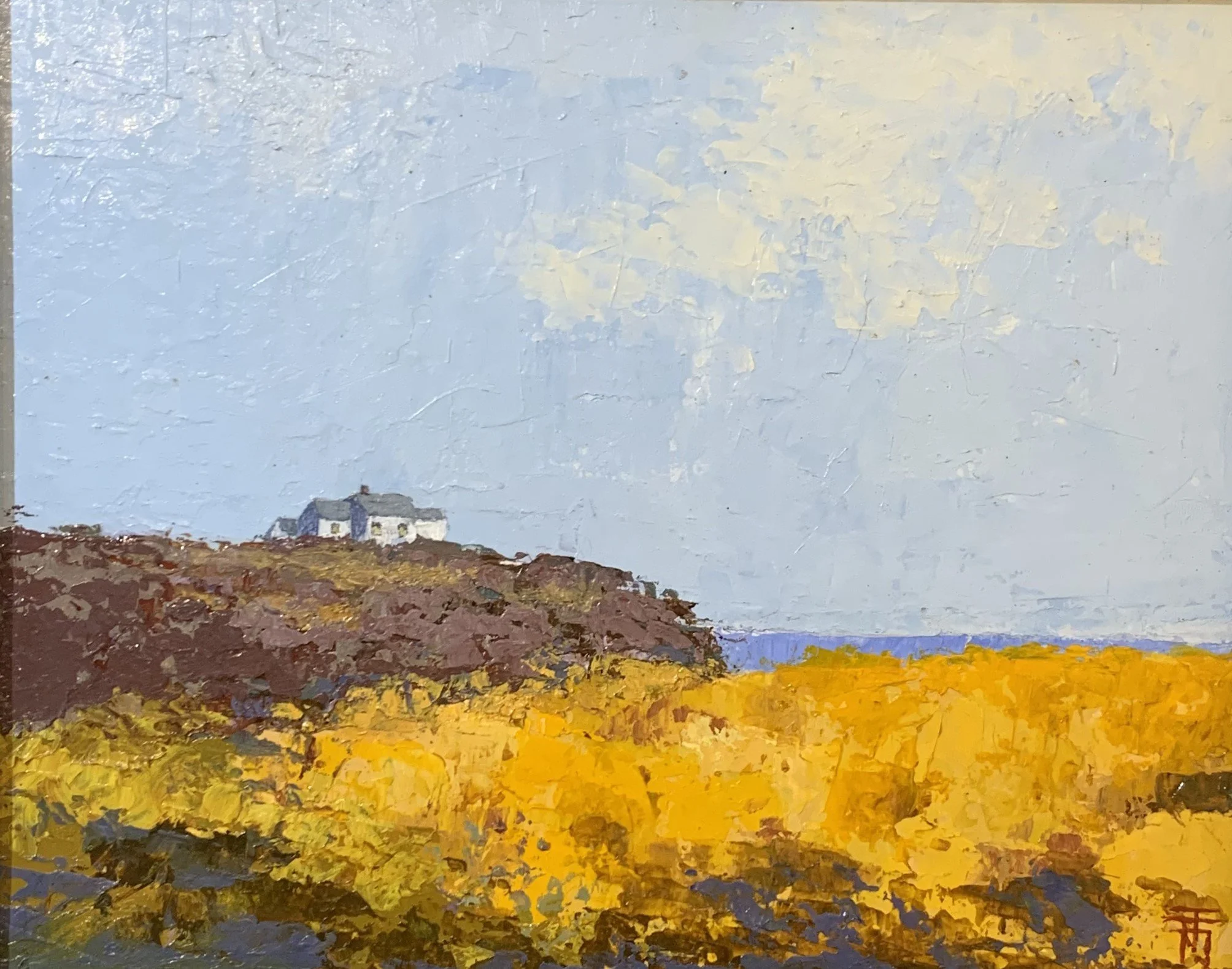 Joseph	Forjan-	Nauset Bluff Cottage,	Acrylic	 $175 