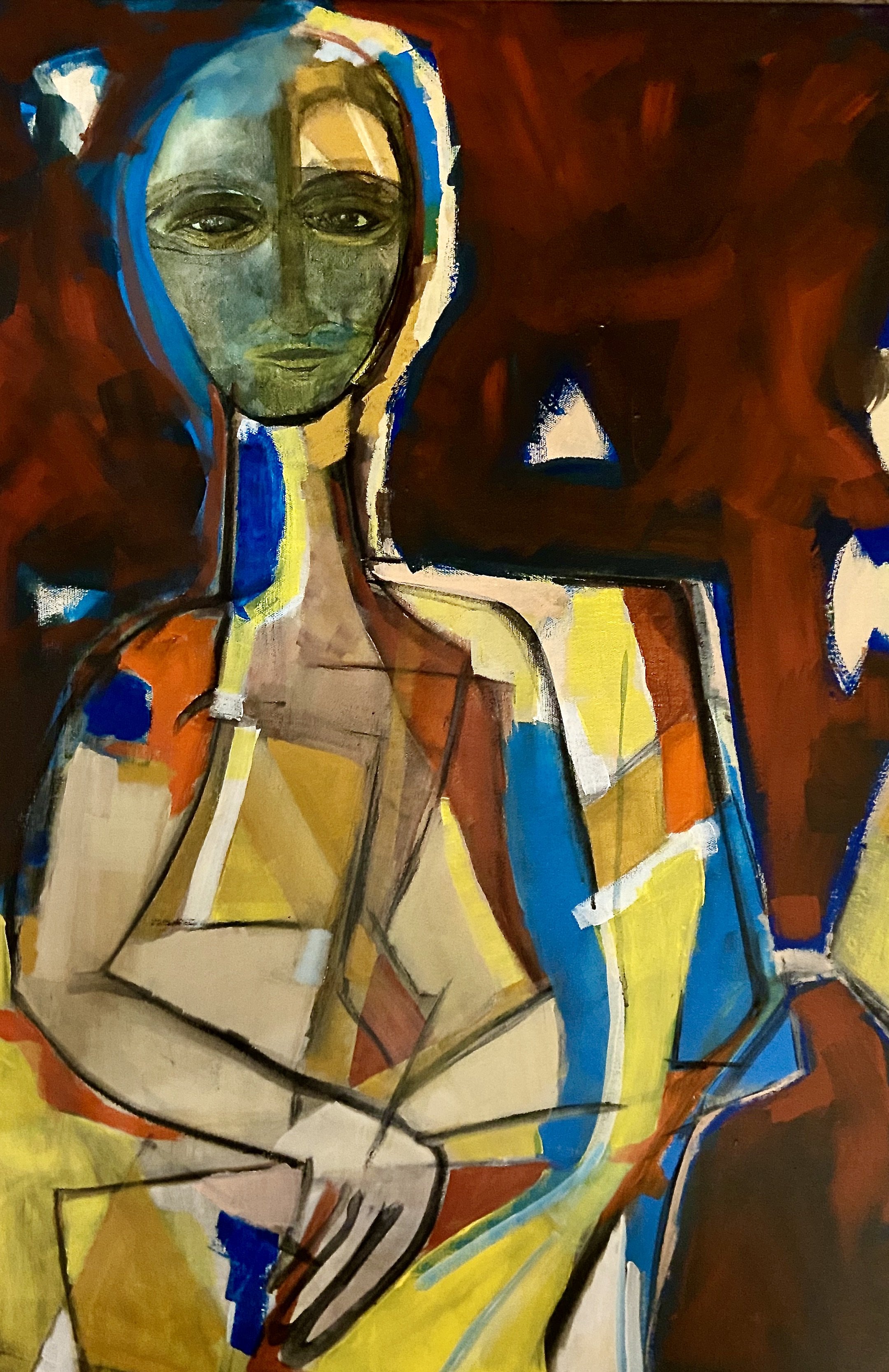 Michael	Giaquinto-	Untitled: Self-Untold,	Acrylic	 $900 