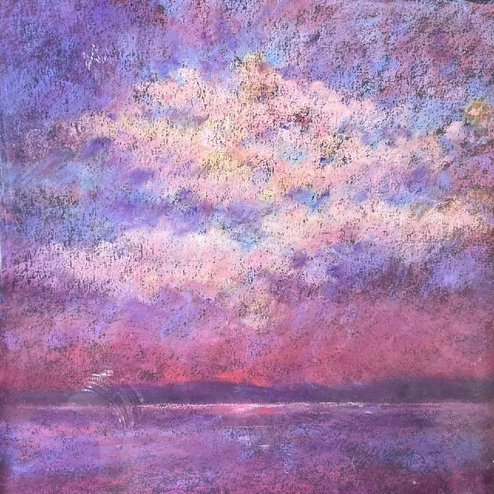 Eileen	Casey-	Red Sky at Night,	Pastel	 $285 