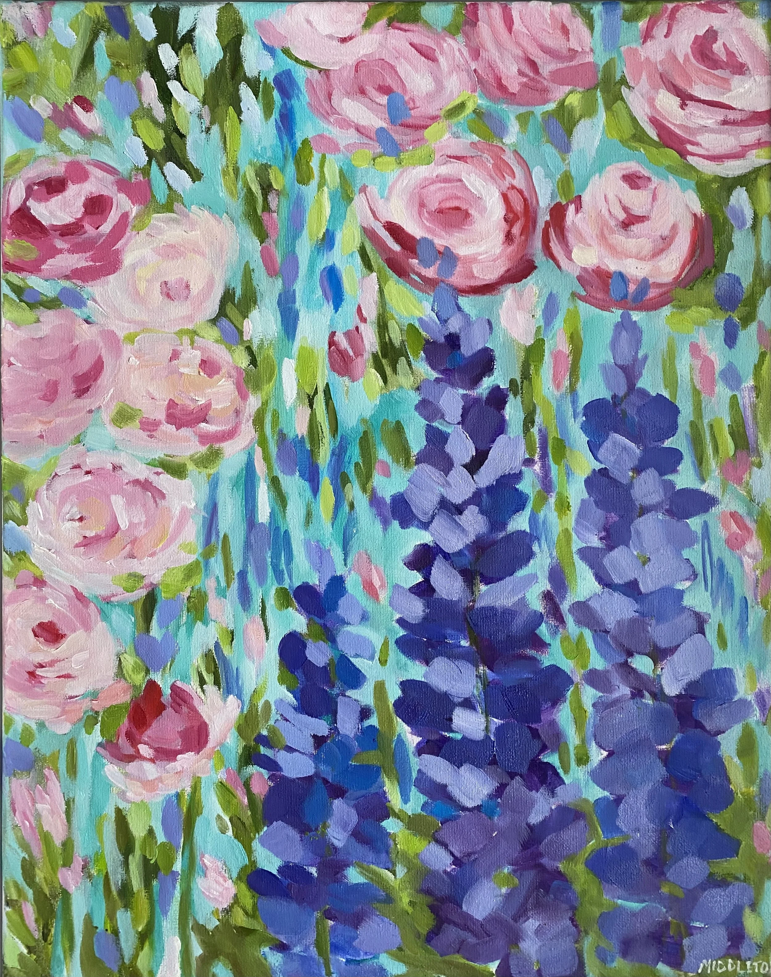 Amy	Middleton-	Cutting Garden,	Oil	 $450 