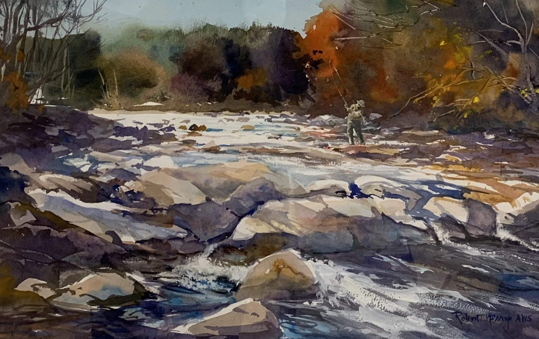 Robert	Mesrop-	Pocket Water,	Watercolor	 $1,000 