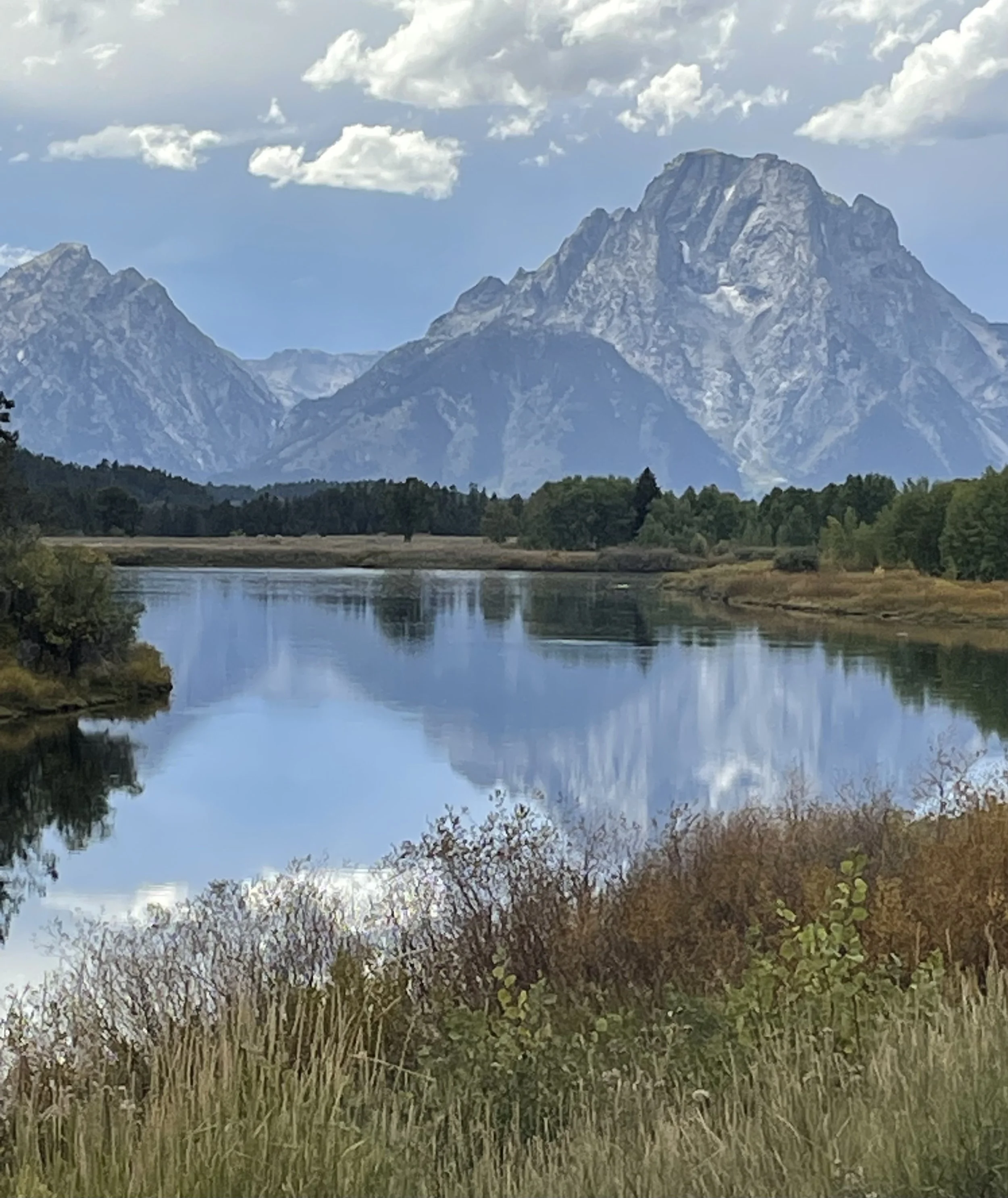 Janet	Kelliher-	Tetons Reflections	$100