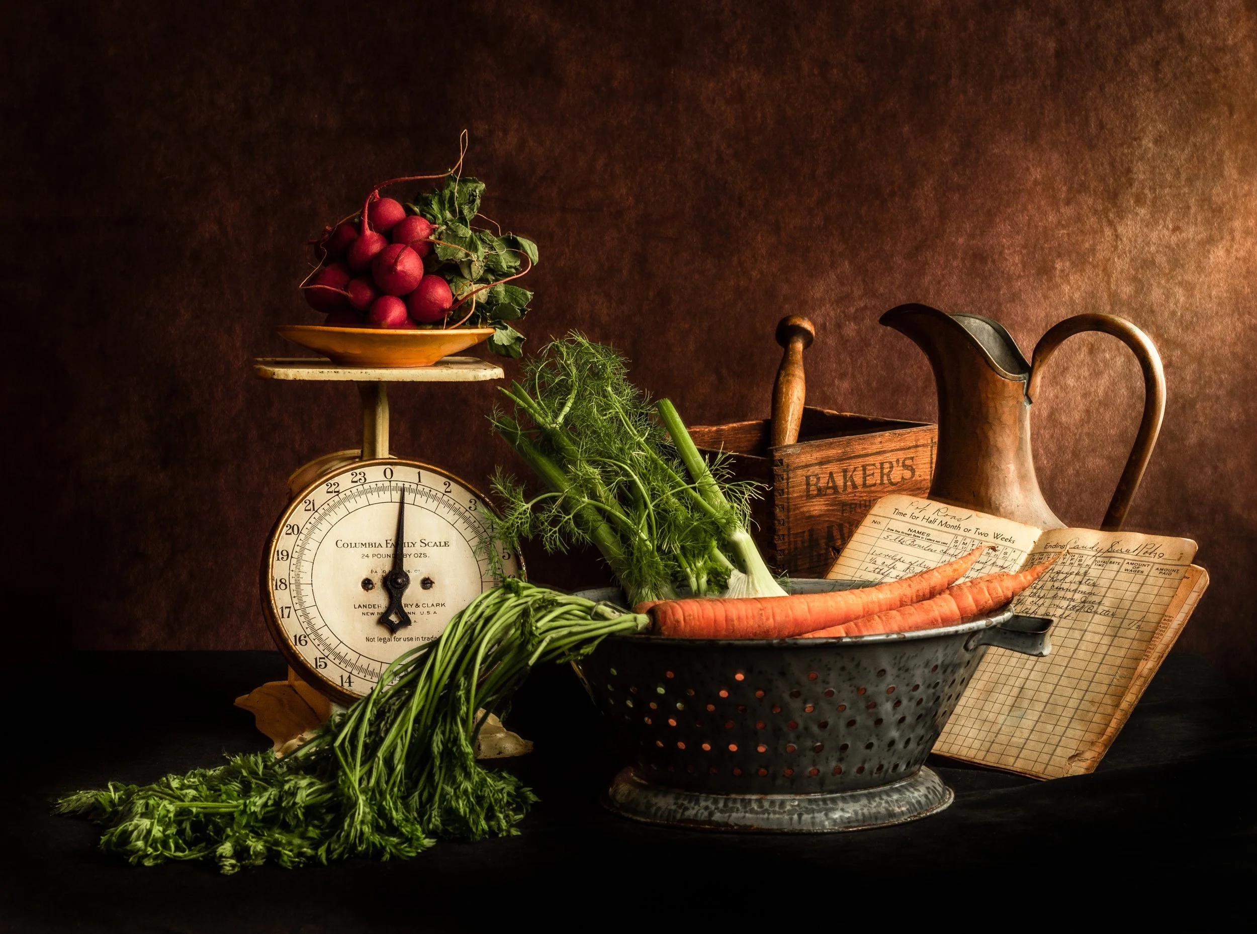 Honorable Mention- Frances McDermott- Radishes and Carrots