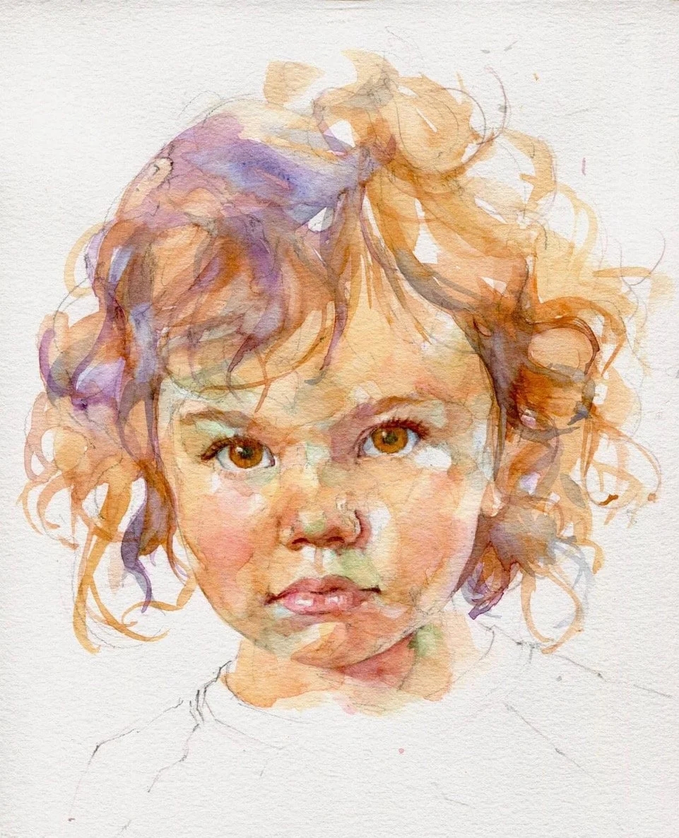 2023 Pam Wenger- Quick Sketch Portraits in Watercolor (6/5-6/7)