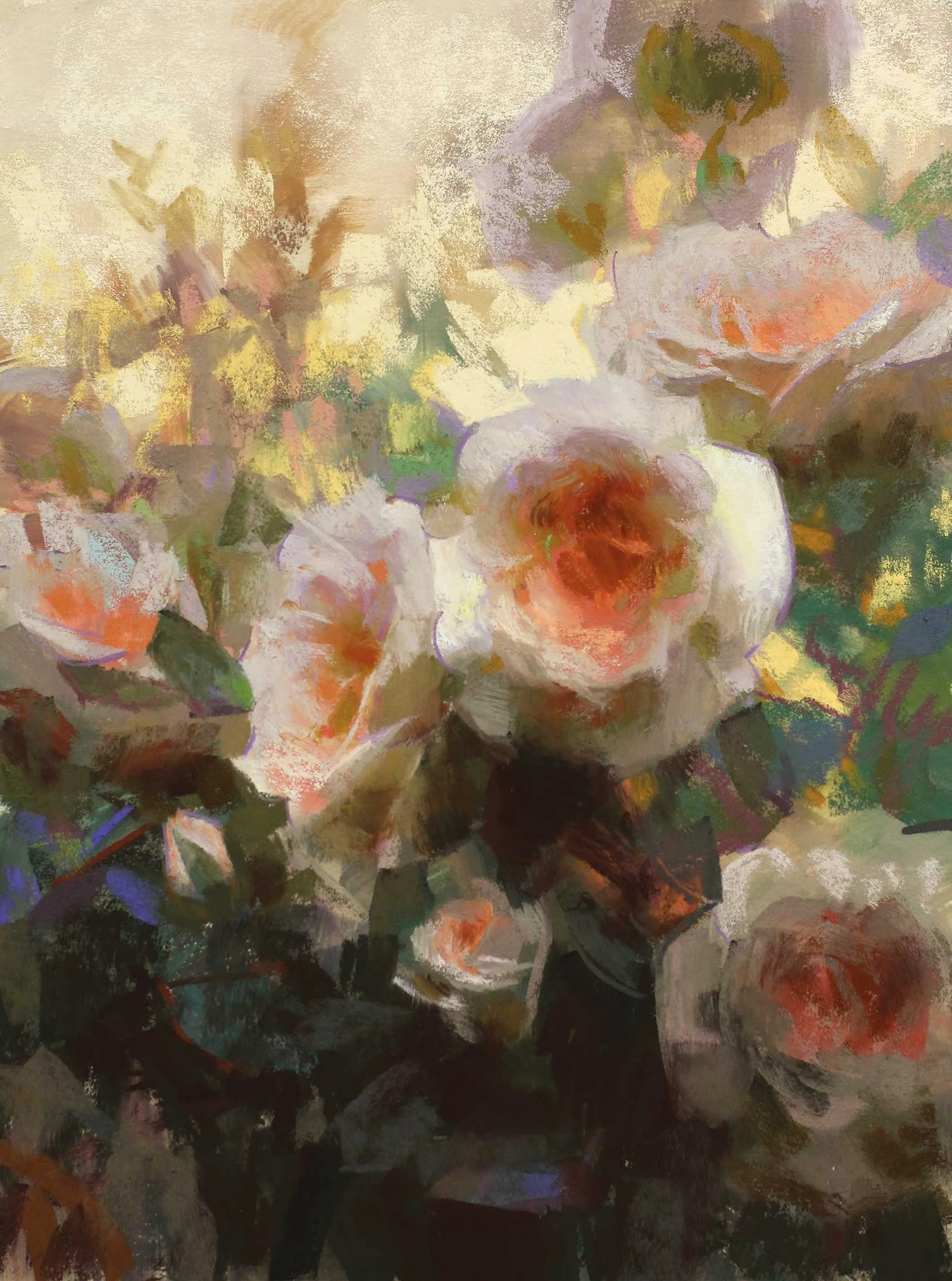 2023 Daniel Keys- Still Life with Flowers, in Pastel