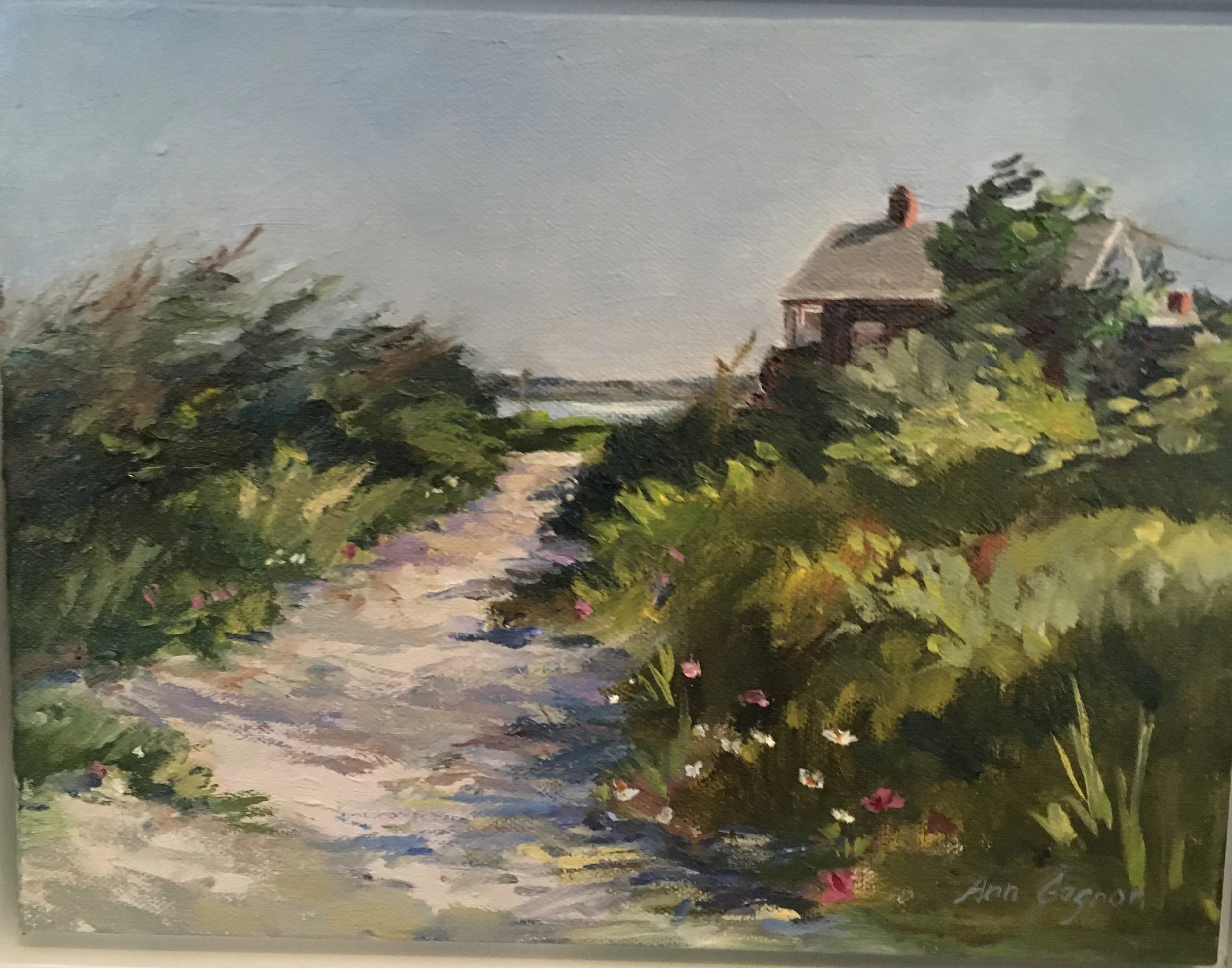 Ann	Gagnon-	Afternoon walk,	Oil	 $475 
