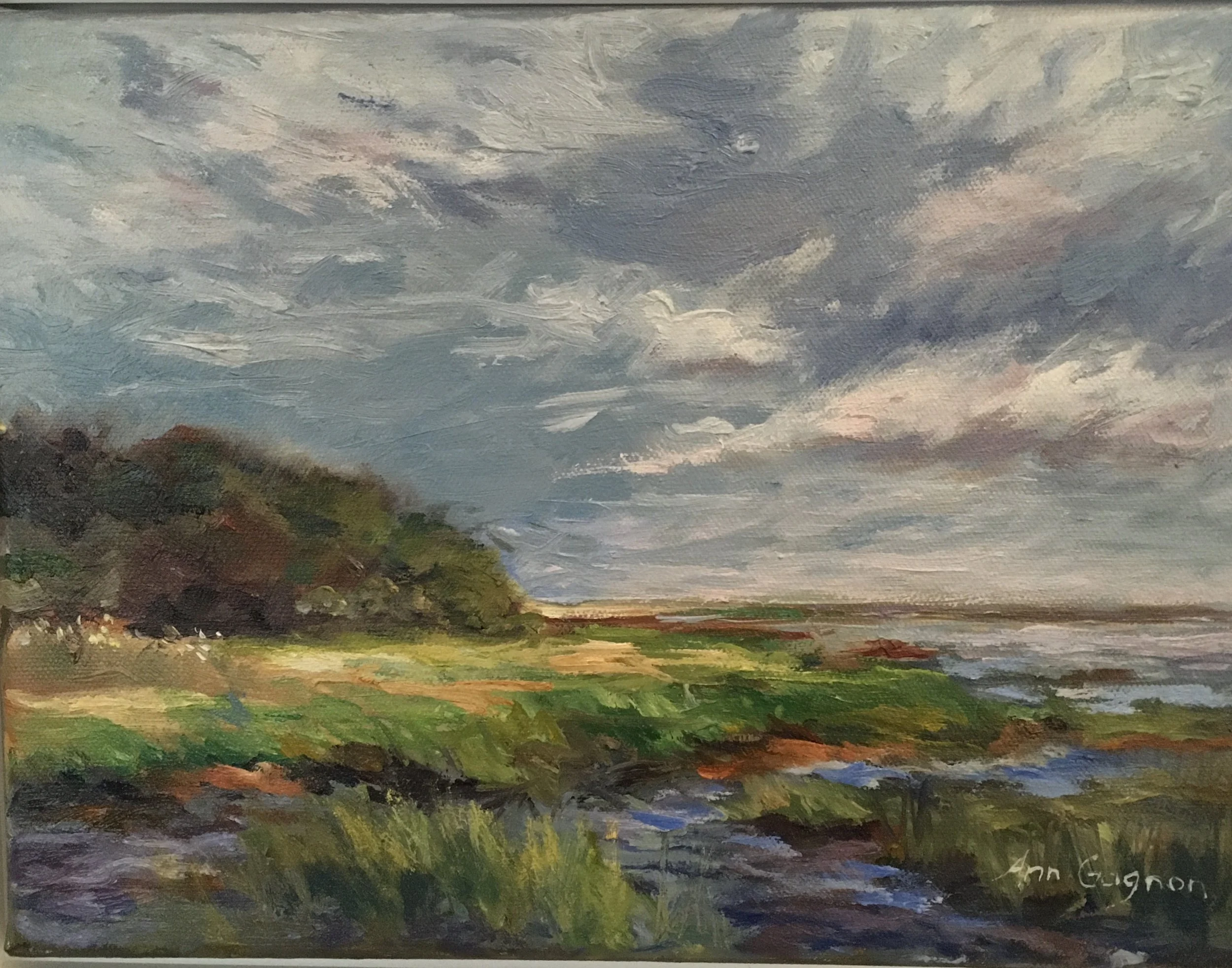 Ann	Gagnon-	Silver Linings,	Oil	 $500 