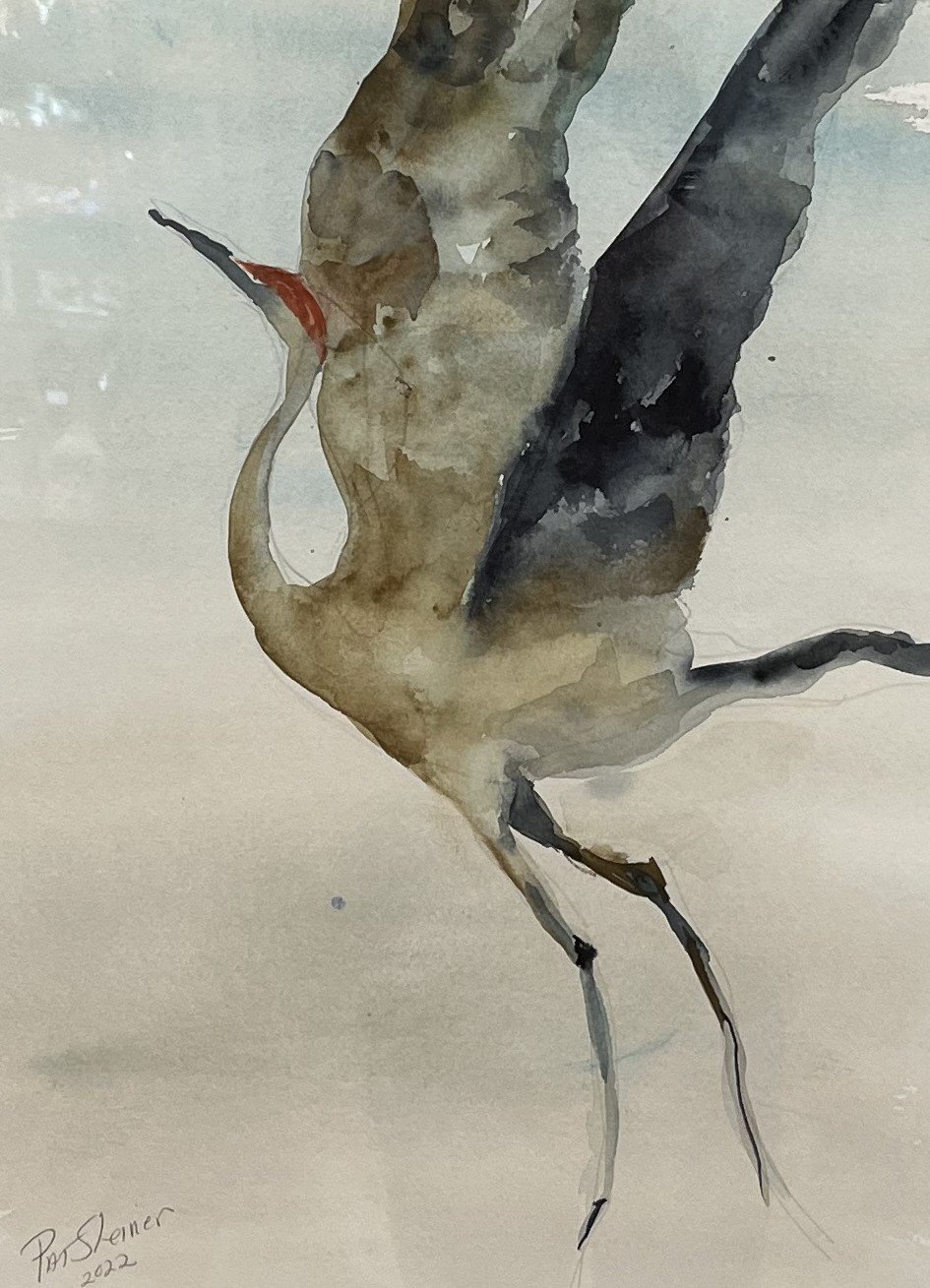Pat 	Steiner-Skyward,	Watercolor	 $300 