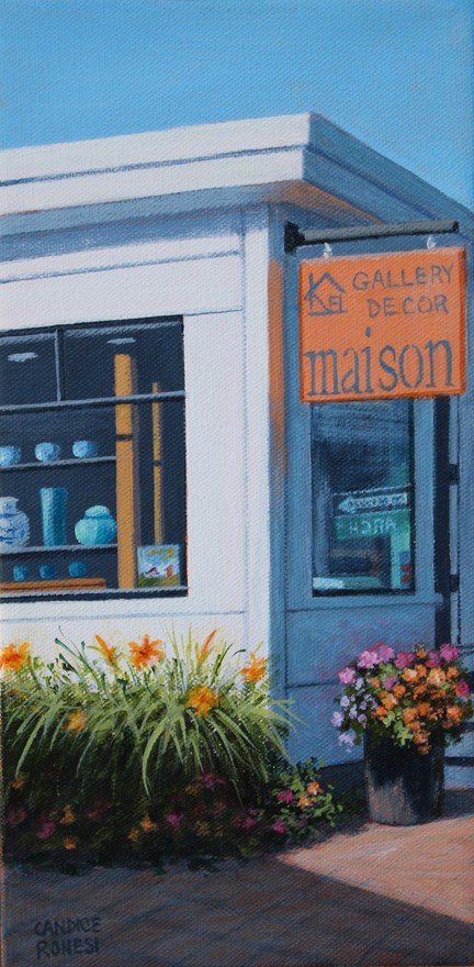 Candice	Ronesi-	Gallery Decor Maison,	Acrylic	 $295 