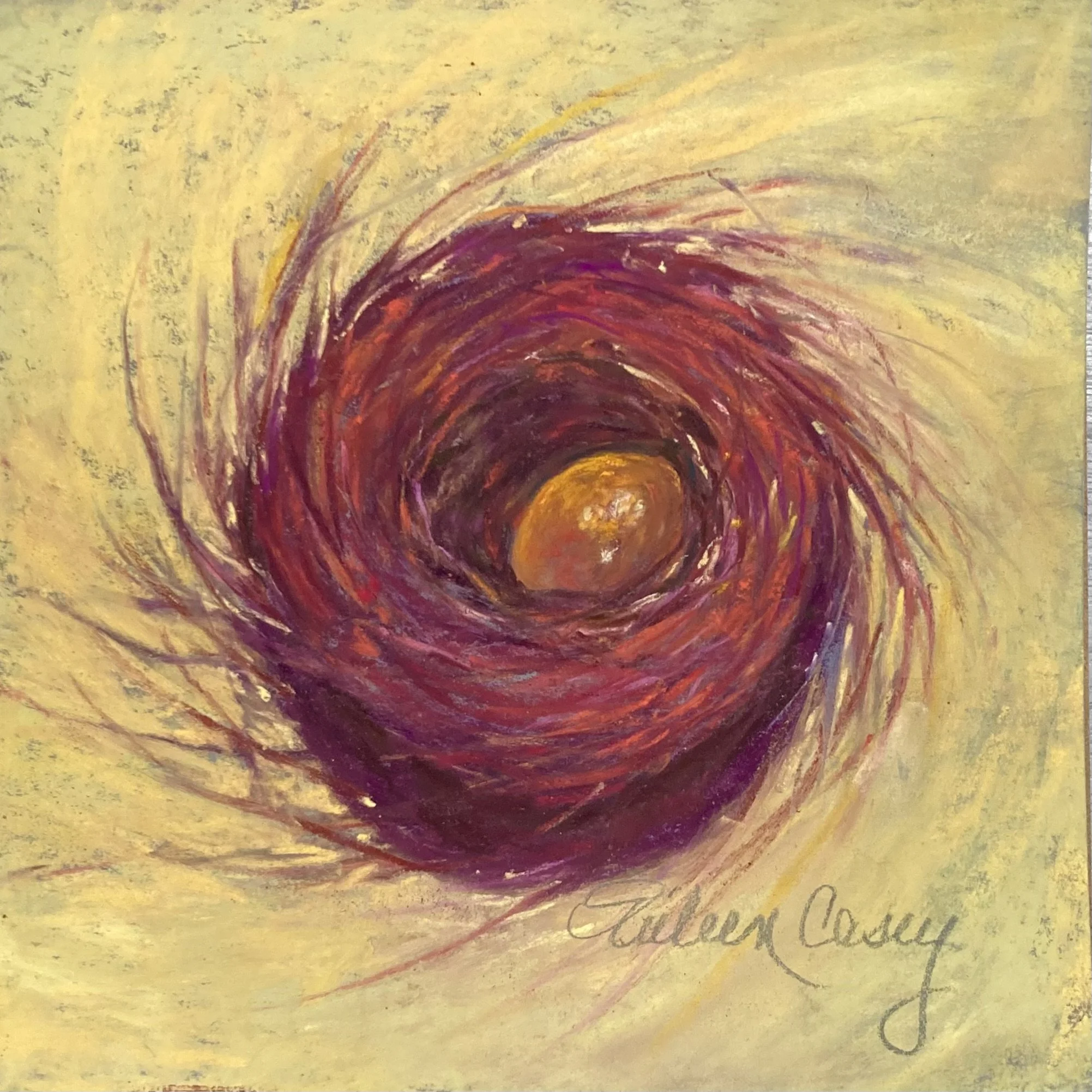 Eileen	Casey-	Nest for One,	Soft Pastel	 $150 