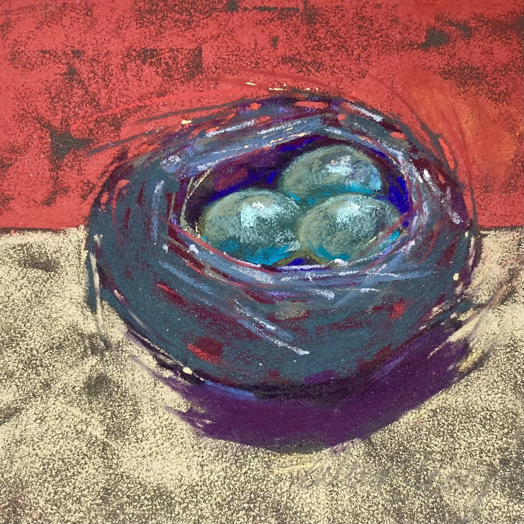 Eileen	Casey-	Beginnings,	Soft Pastel	 $150 