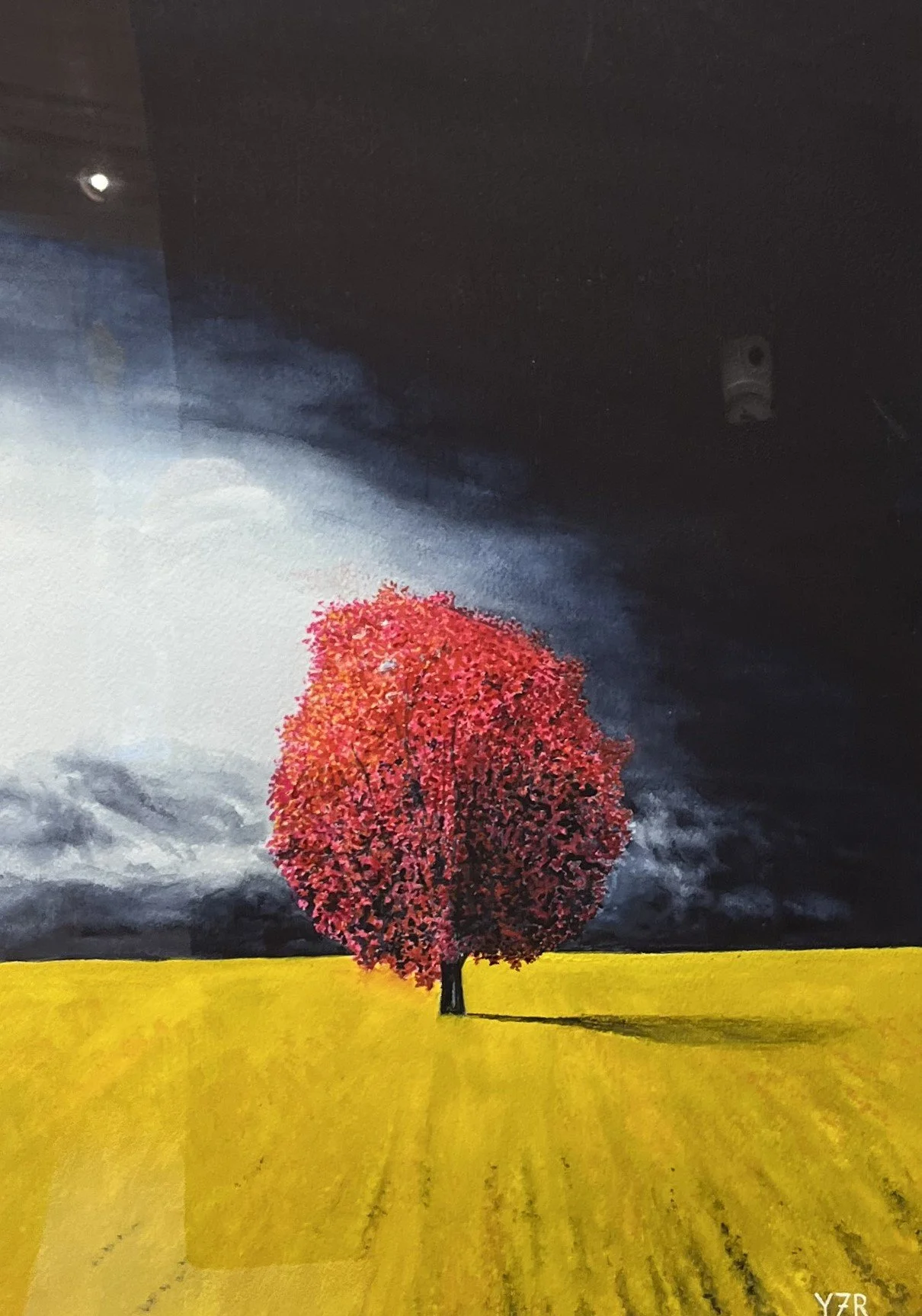 Ron	Weishaar-	Perseverance,	Watercolor	 $150 