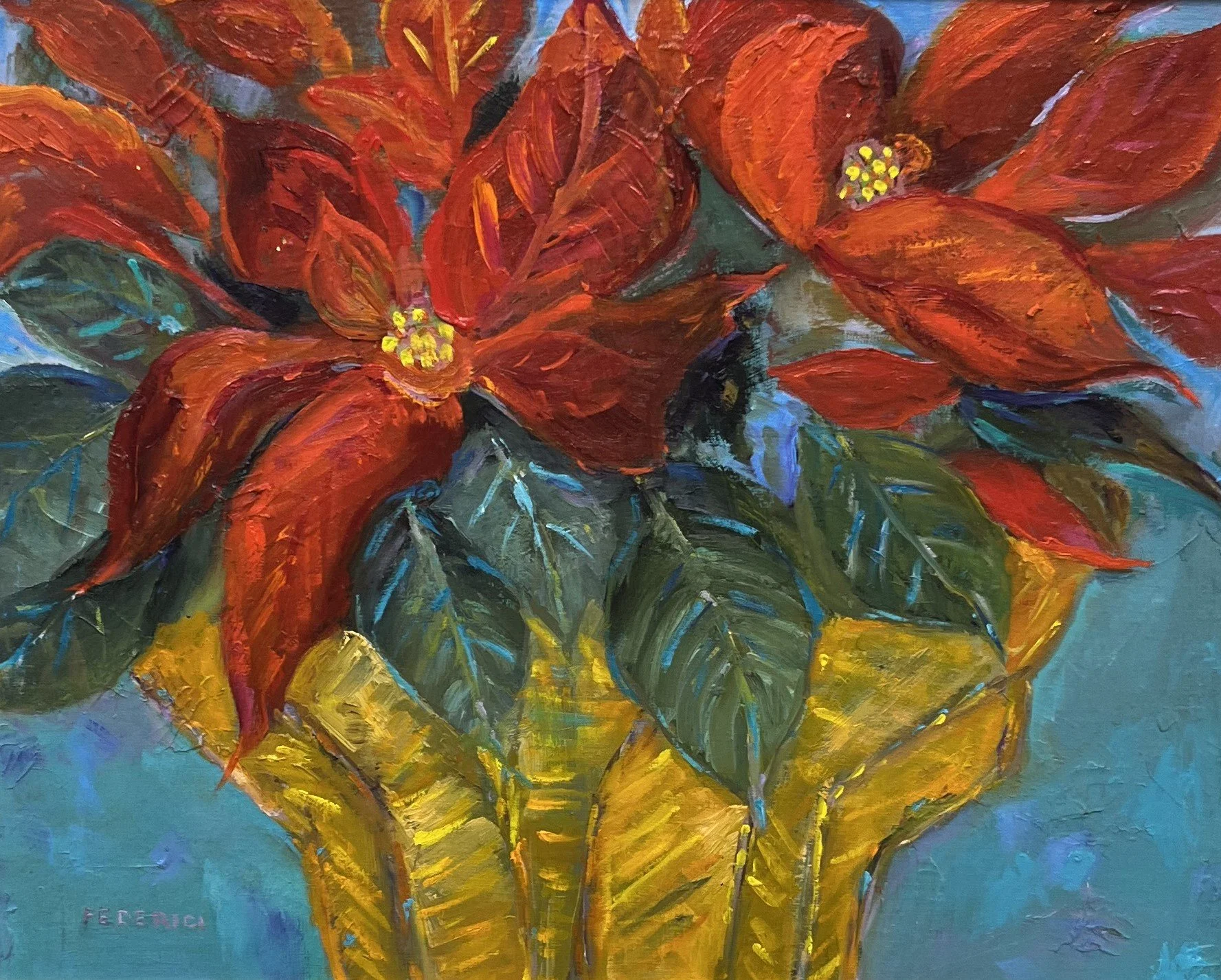 Celine R.	Federici-	Mexican Delight,	Oil	 $450 
