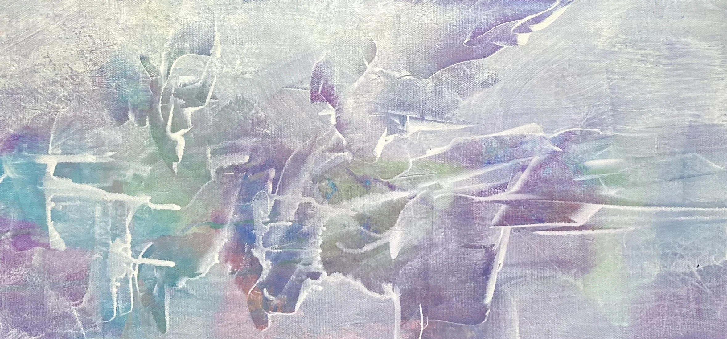 Ellen	Davies	-Through the Mist,	Acrylic	 $200 