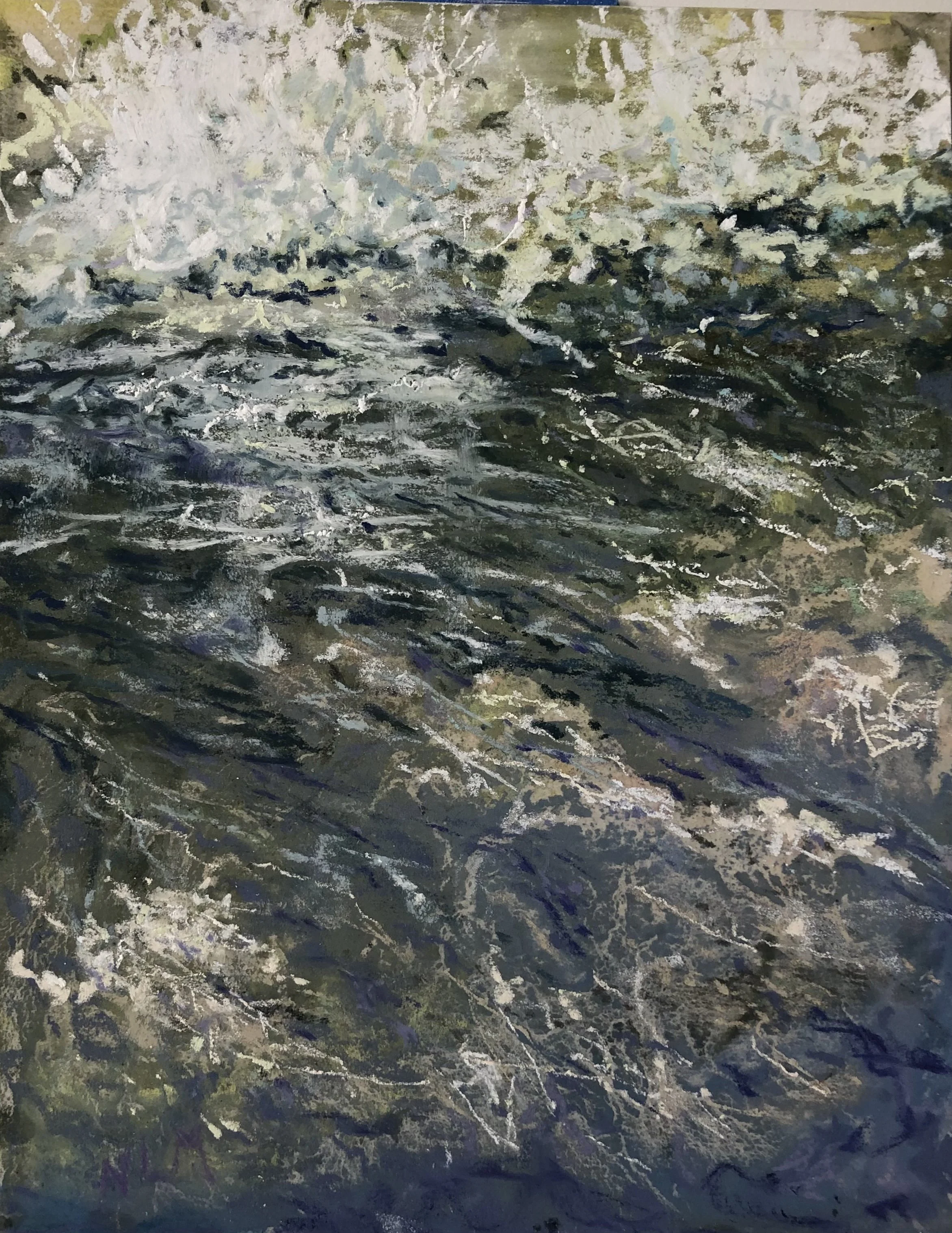 Nancy	Minnigerode-	Wave Motion,	Pastel	 $300 