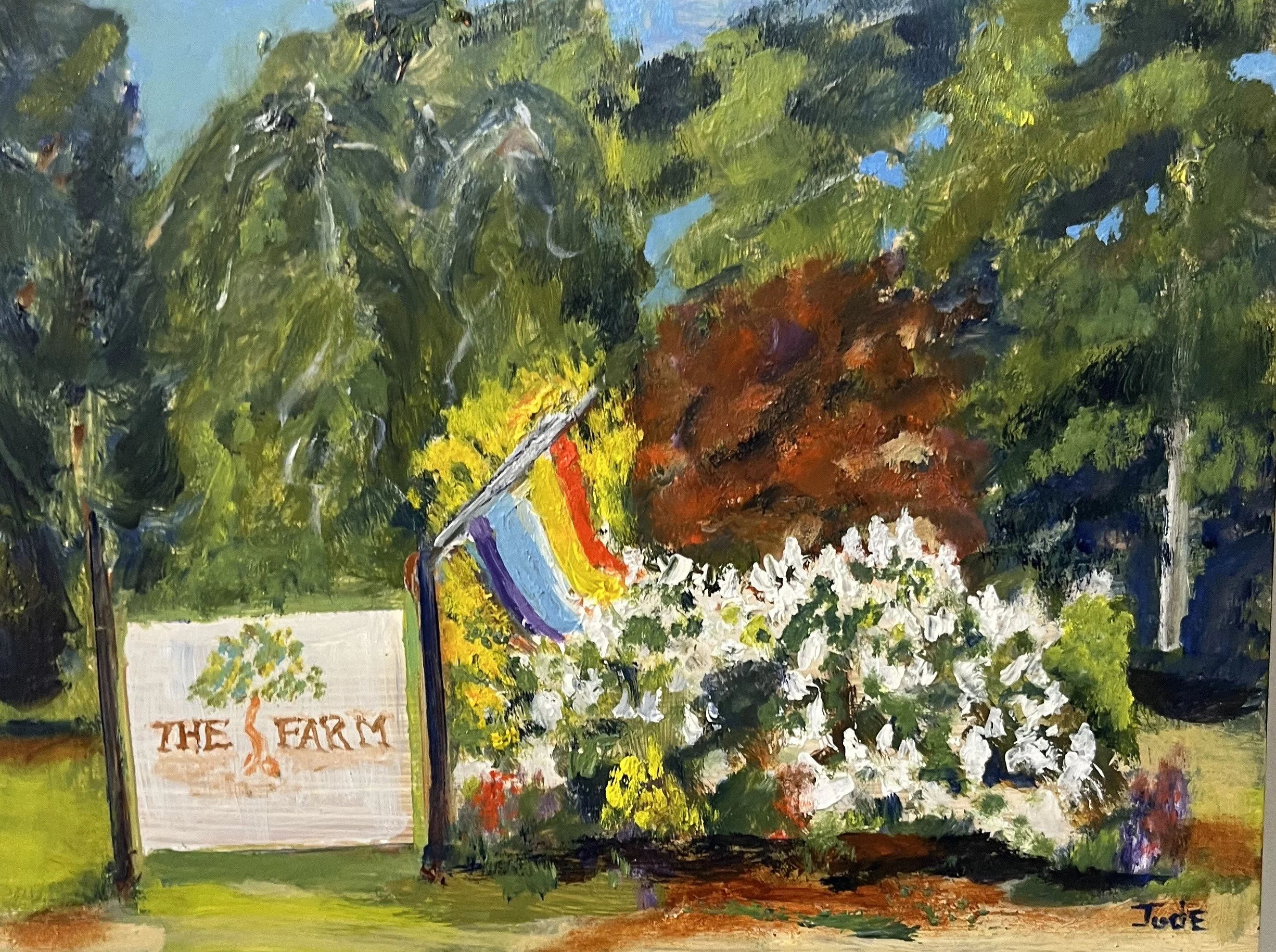 Judy	Schmitt	-The Farm Nursery,	Oil	 $275 