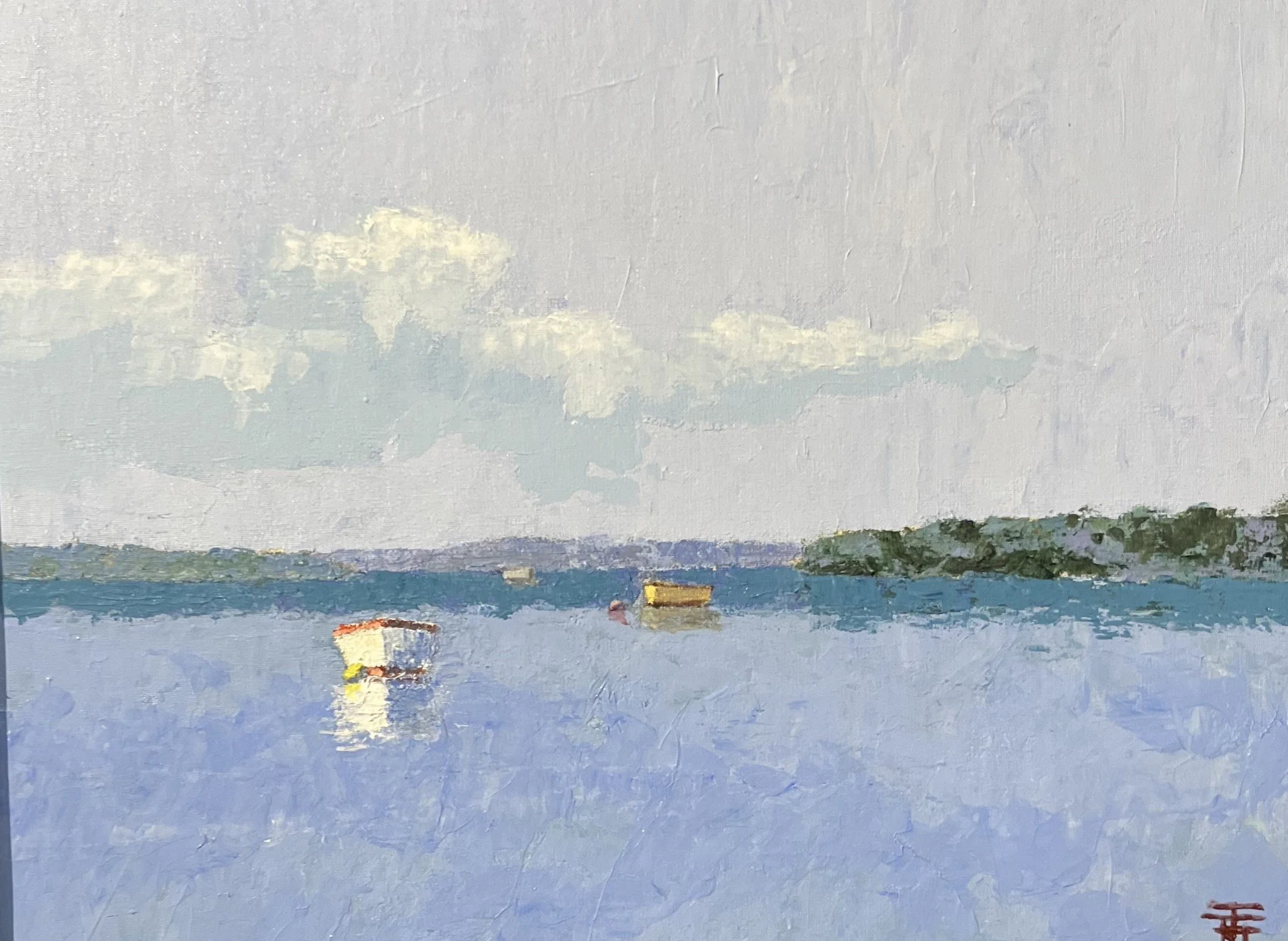 Honorable Mention- Joseph Forjan-Quiet Water	, Acrylic