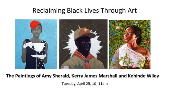 Zoom Presentation: Reclaiming Black Lives Through Art with Bob Potter (4/25)