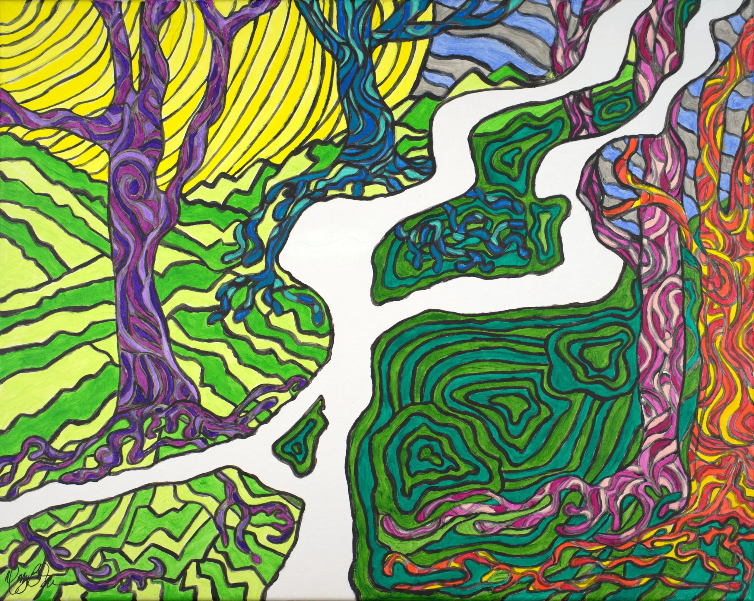 Converging and Emerging Paths_Acrylic_20x16_DSC00355.jpg