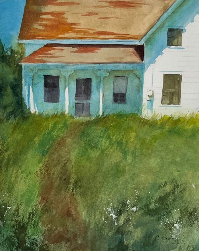 Carol	Ewing	Maine Farmhouse	Watercolor	$100	Instructor	Robert Mesrop