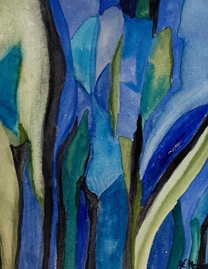 Joan-Ellen	Messina	Bleu	Watercolor	NFS	Instructor	Kely Knowles