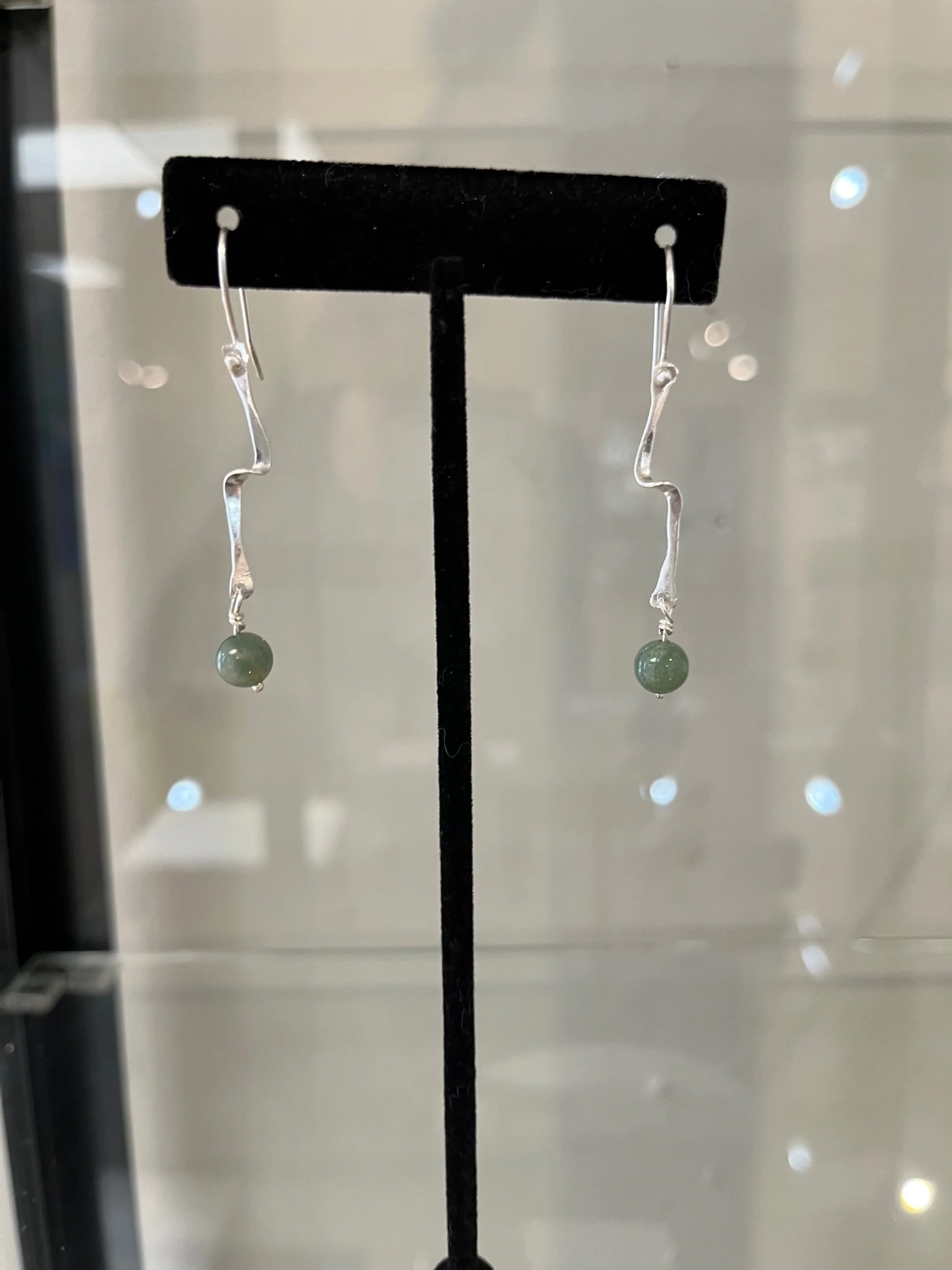 Jeanellen	Newell	Earrings 2	Sterling Silver & Agate	$21	Instructor	Terry Cetto