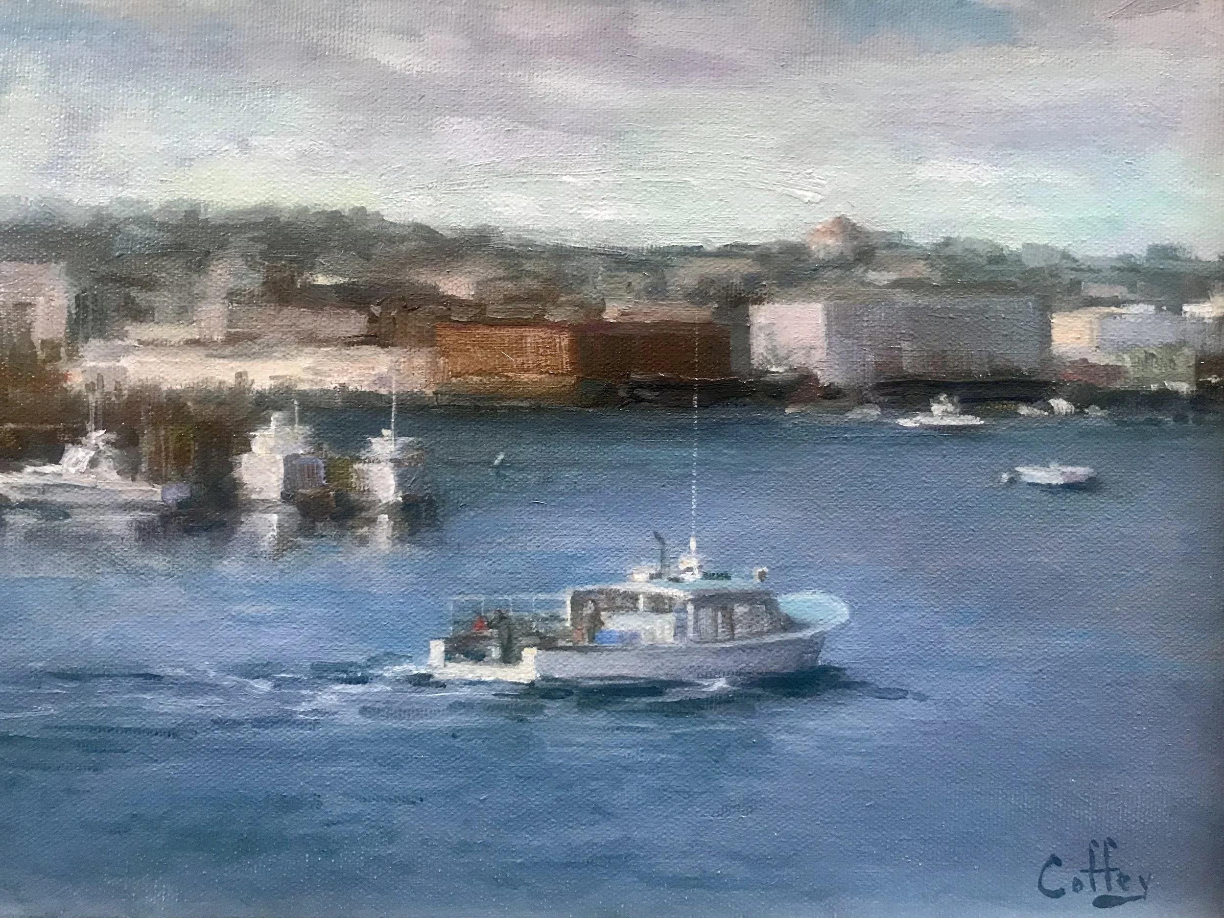 Lyn	Coffey	Heading Out, Gloucester Harbor	Oil	$825	Instructor	Steve Kennedy