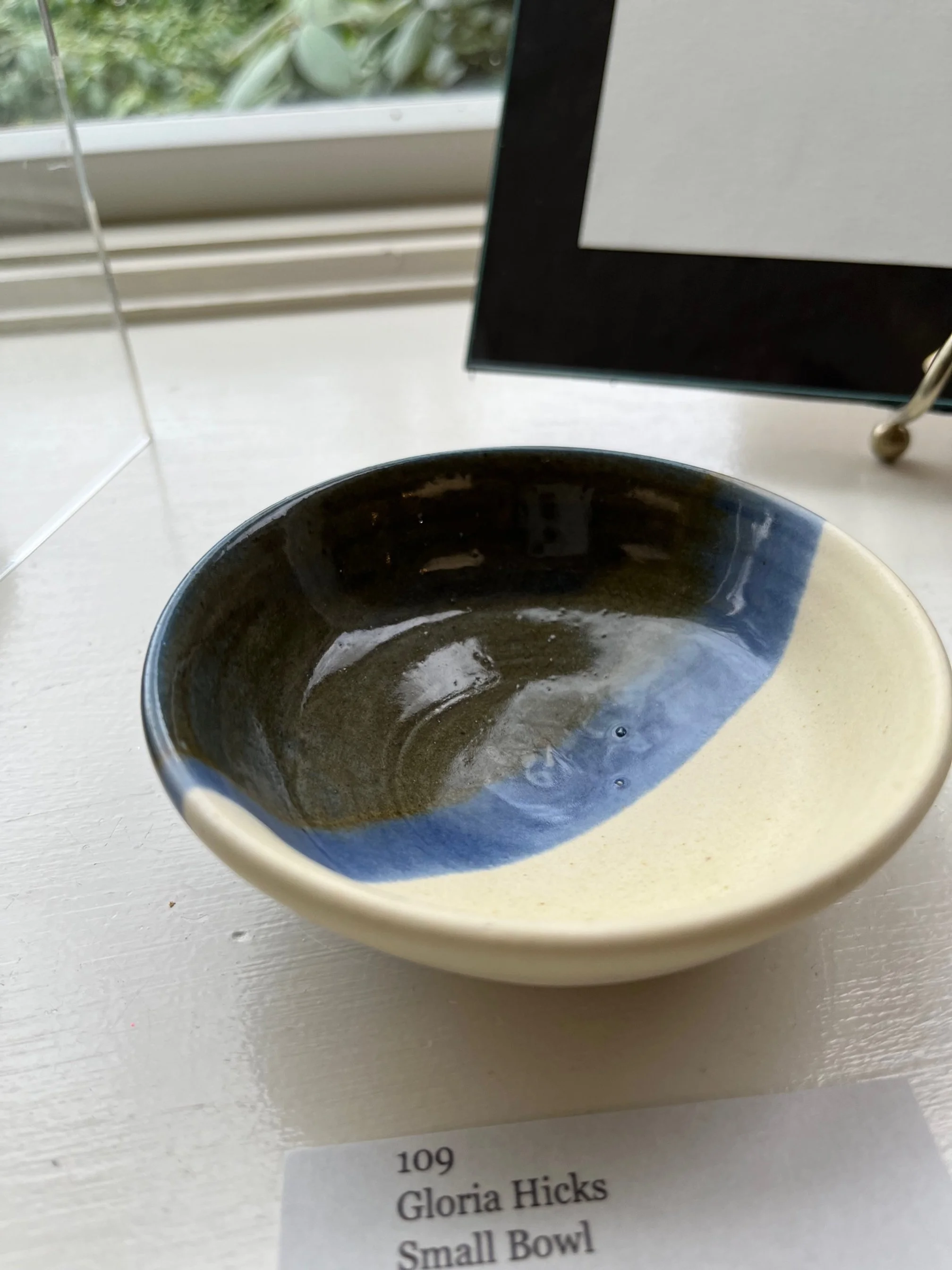 Gloria	Hicks	Small Bowl	Pottery	$20	Instructor	Ron Dean