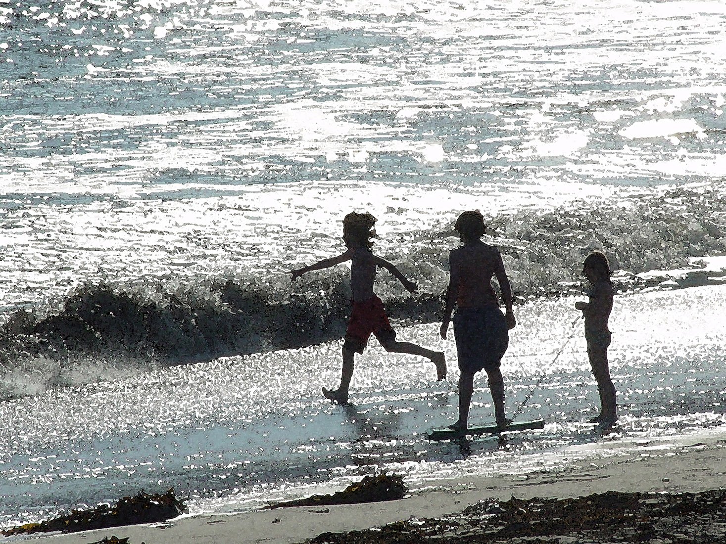 Heather	MacKenzie	-Joy in Surf,	Photo-Art	$695