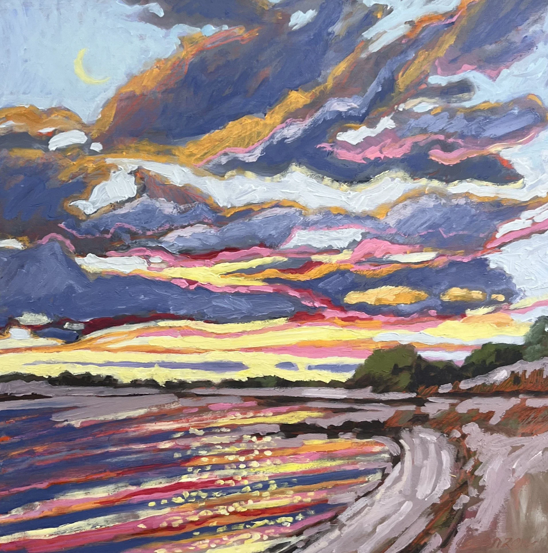 Suzette	Lebenzon-	The Exchange,	Oil and Cold Wax	$300