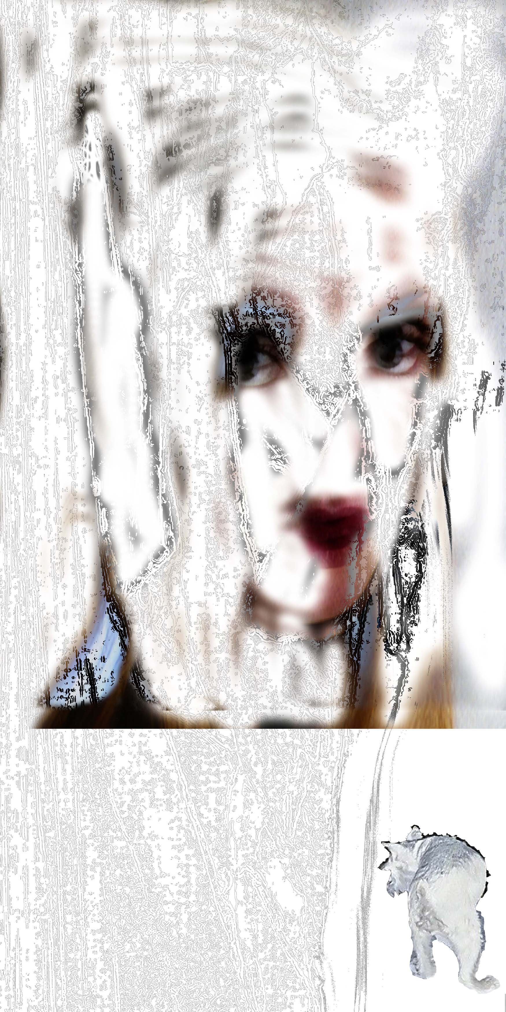 Sarah	Riley	-Hide Irina/Reboot,	Photos/Digital Painting on Vinyl	$450