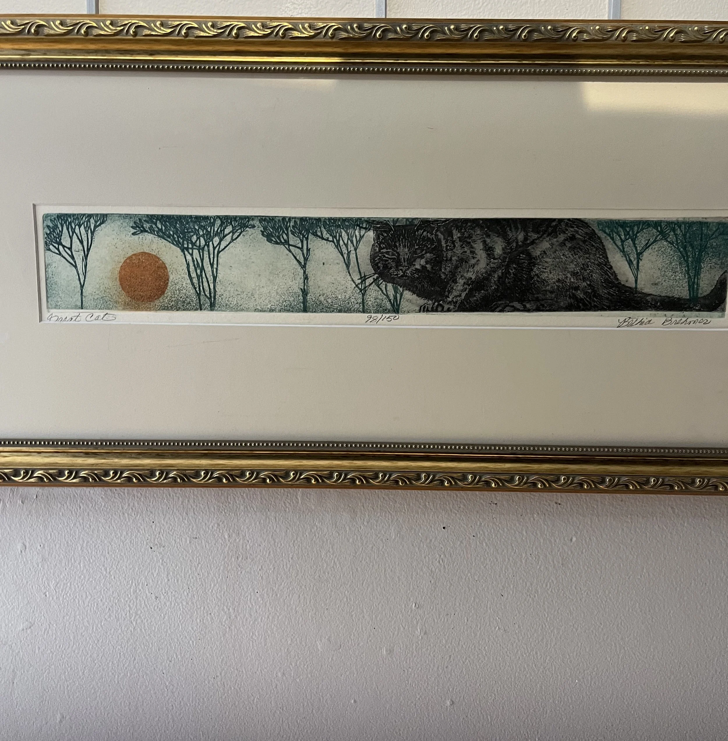 Bethia	Brehmer-	Great Cat,	Etching	$215