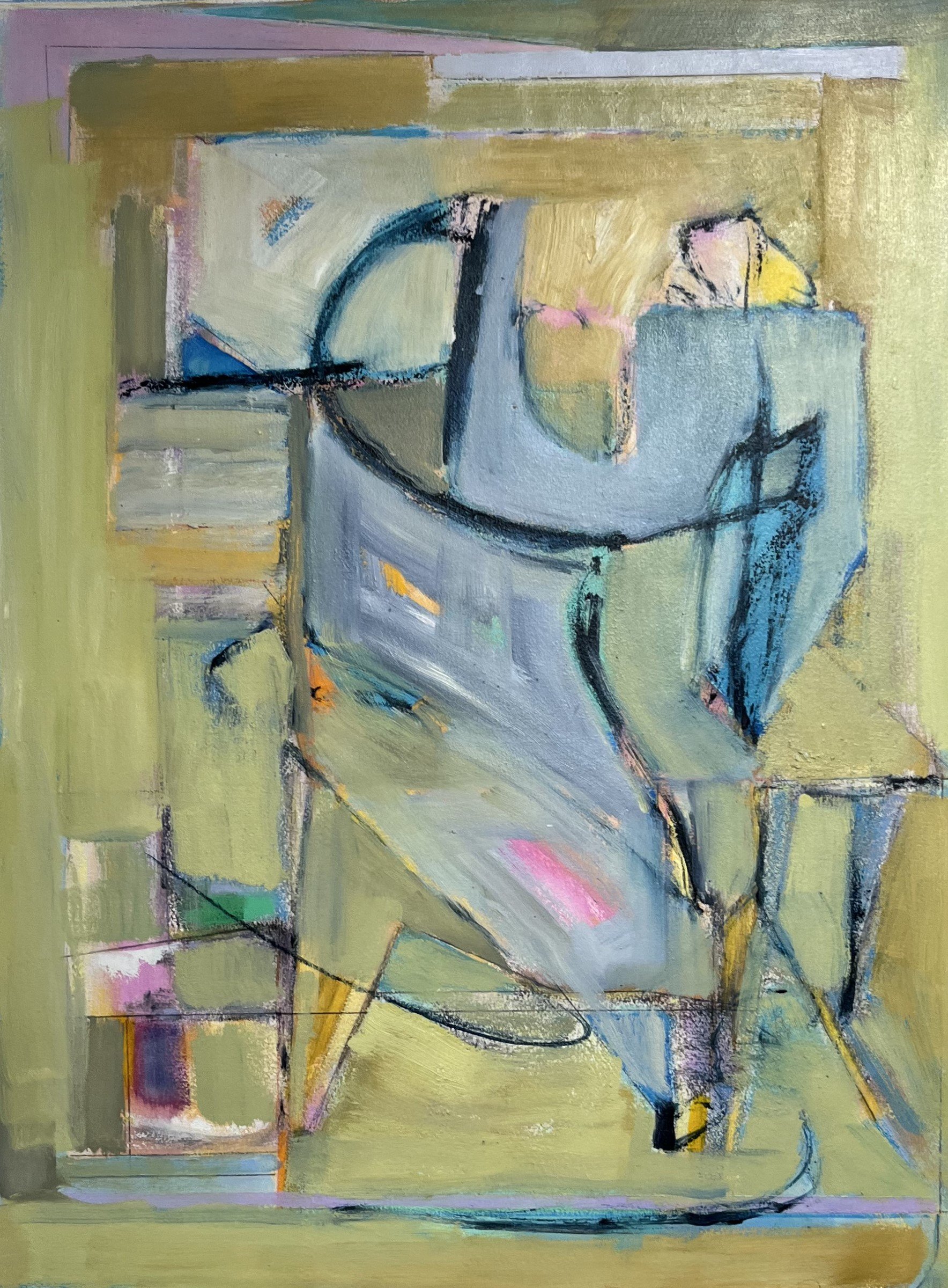 Second Place Oil/Acrylic  Tom Wilson Jones, Untitled  