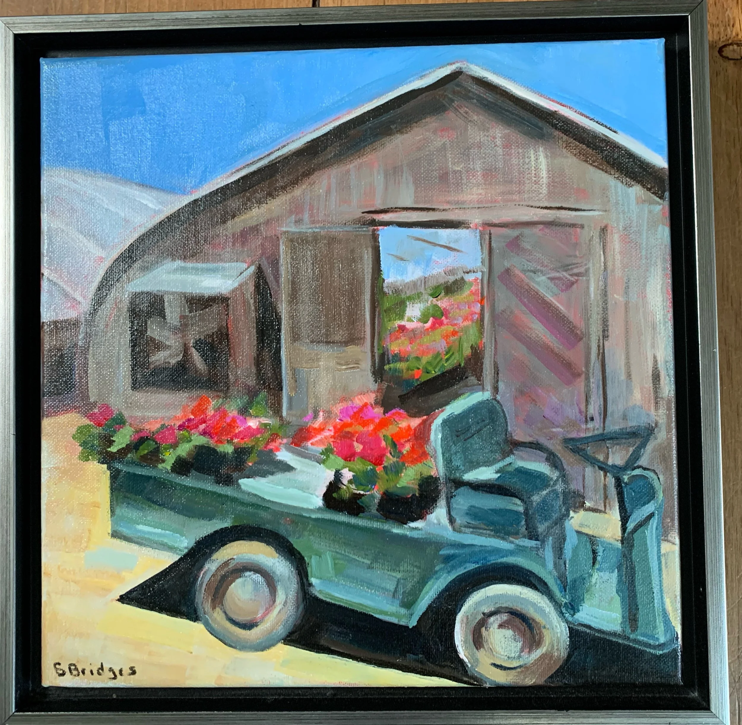 Susan	Bridges	- Crocker Nursery,	Acrylic	$300 