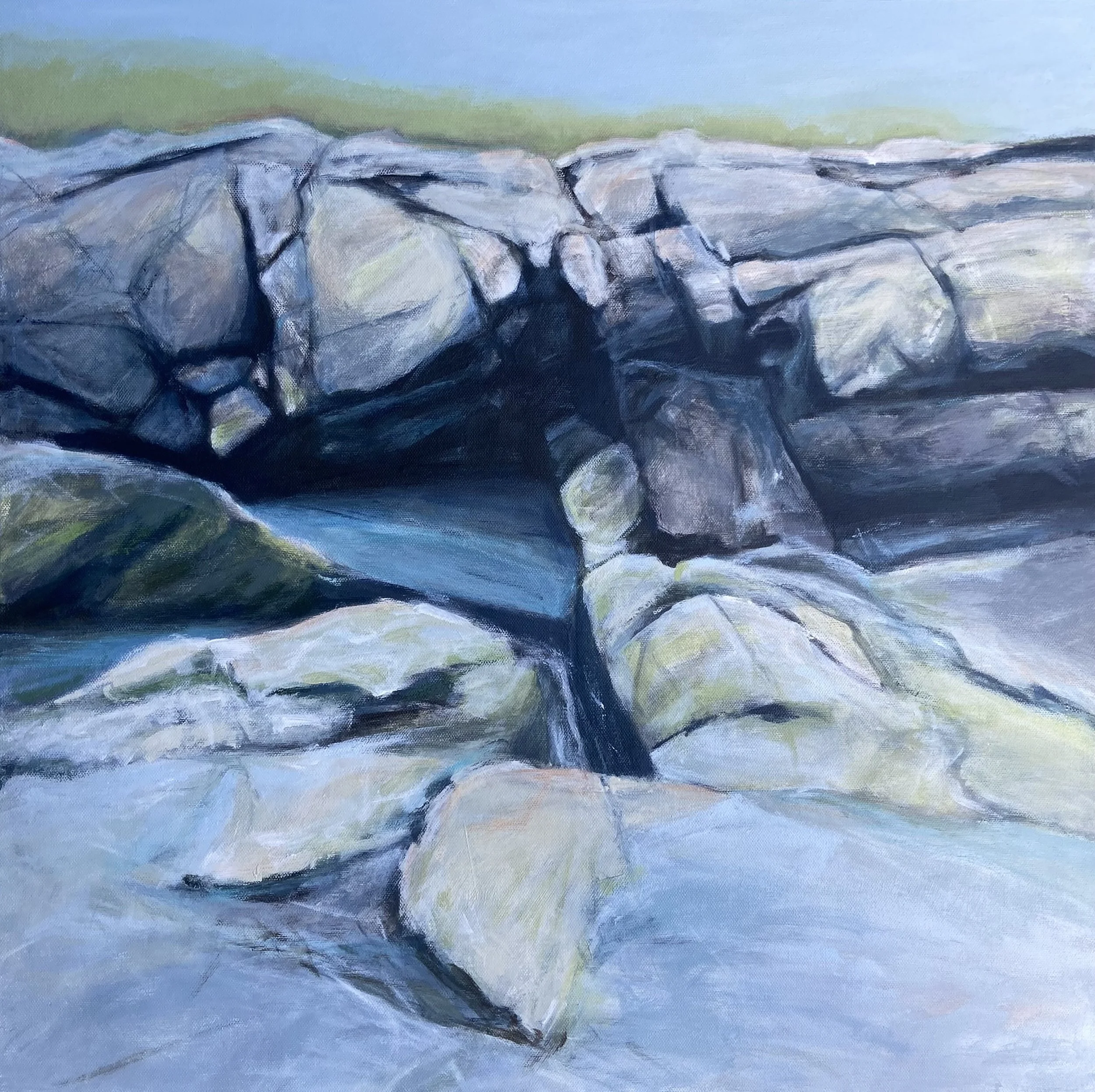 Peggy	Richard-	Tide’s Out,	Acrylic	$675 
