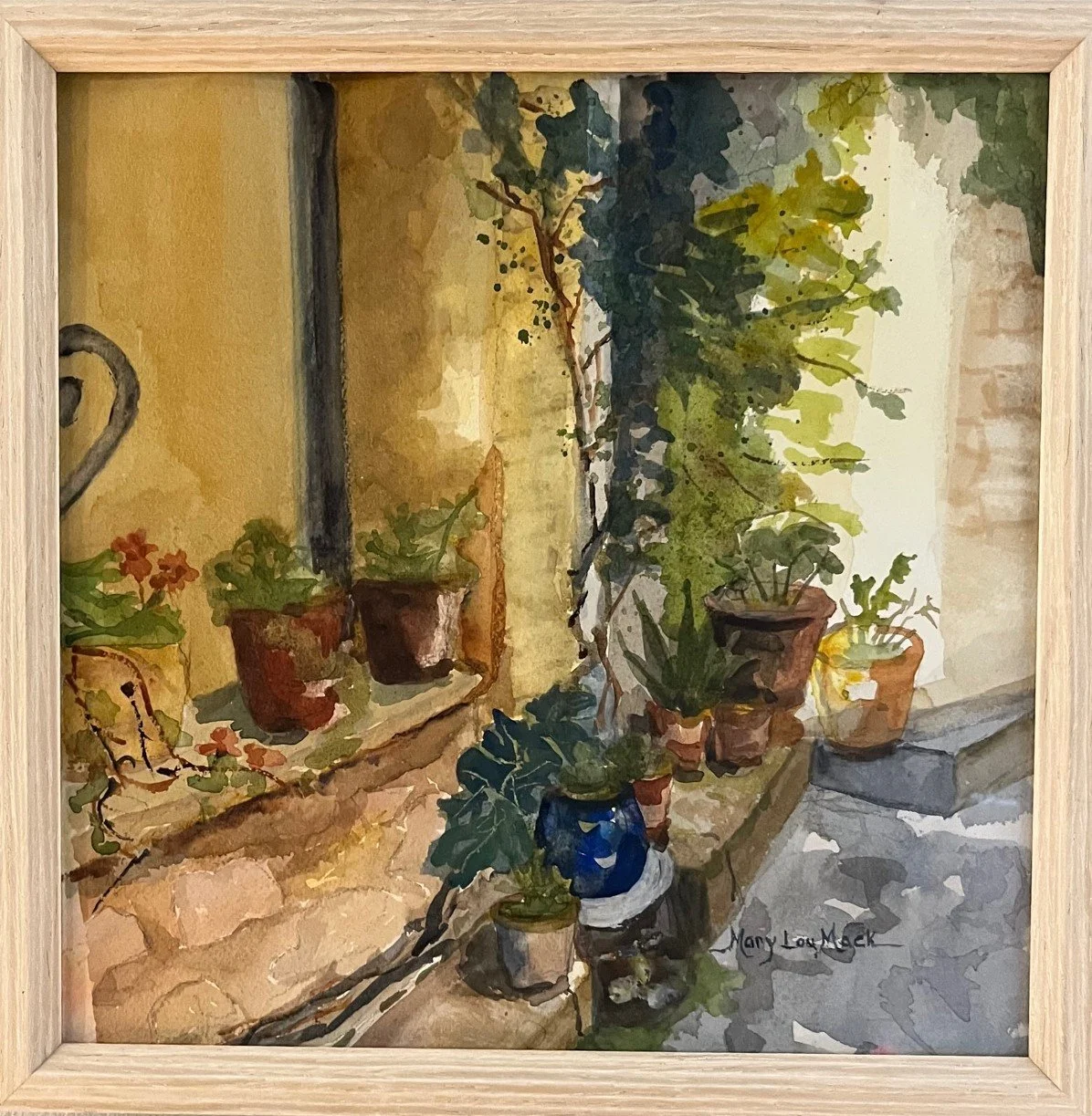 Mary Lou	Mack	- Baison La Romaine,	Watercolor	$200 