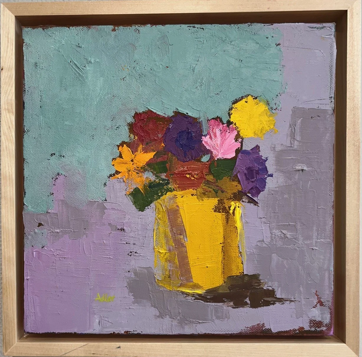 Honorable Mention- Susan Adler, Posies – Oil