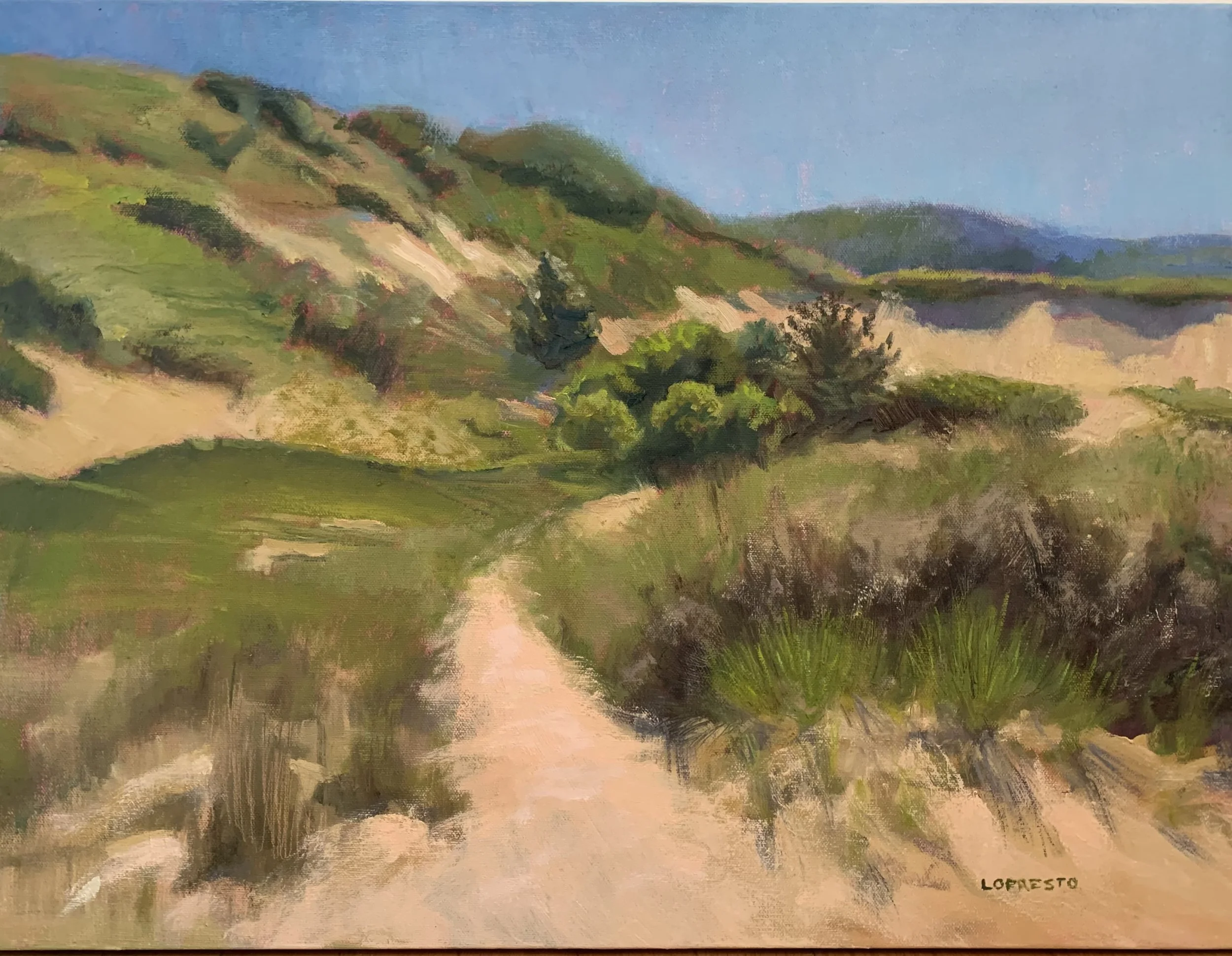 Peg	LoPresto-	Dunes at Bound Brook,	Oil	 $600 