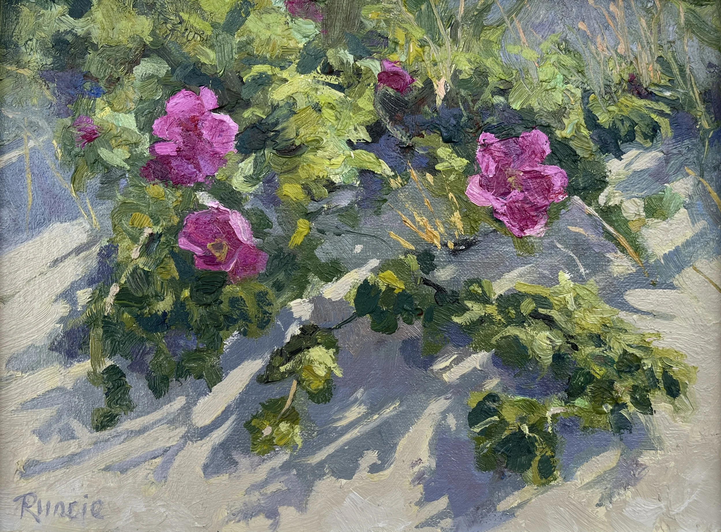 Peg	Runcie-	Along the Path,	Oil	 $375 