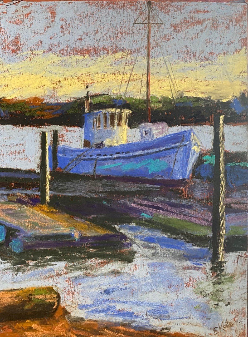 Kate	Laing-	Beautiful Eastern,	Pastel	 $400 