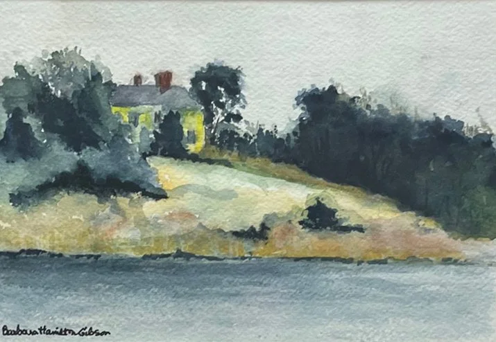 Barbara Hamilton Gibson- Off Bridge Street,	Watercolor	 $250 