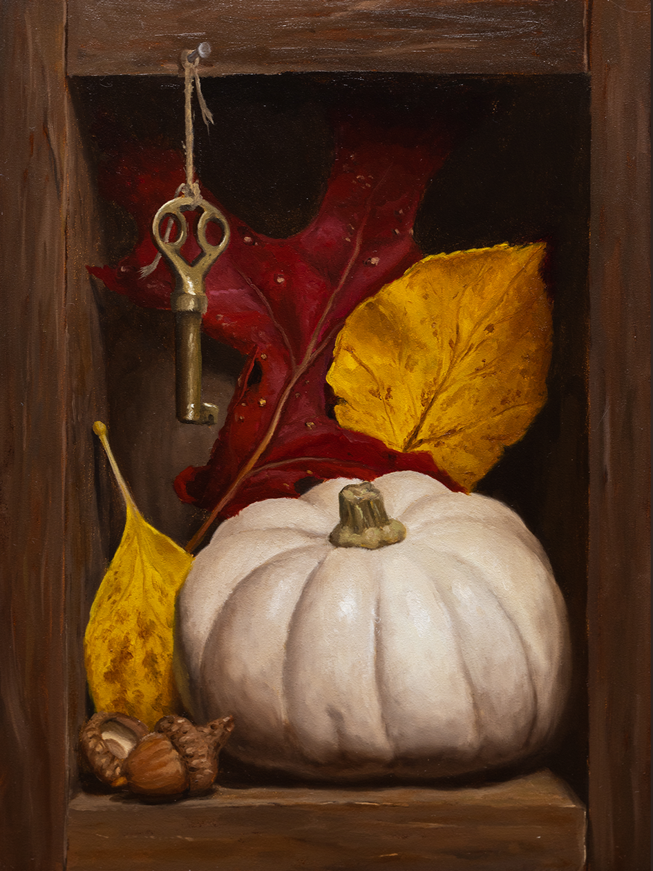Oil First Place #52- Michael Mills- Fall Collection, Oil 