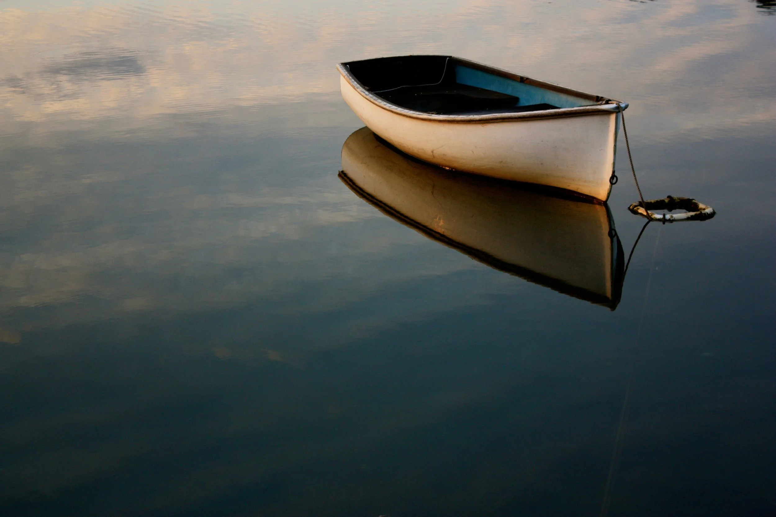 Honorable Mentions #50- Louis Yarmosky- Row Boat at Dusk,	Photography